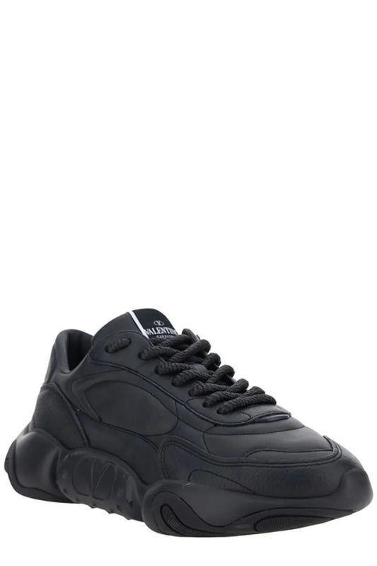 Valentino Elevated Elegance Low-Top Leather Sneakers - Ora And Co.