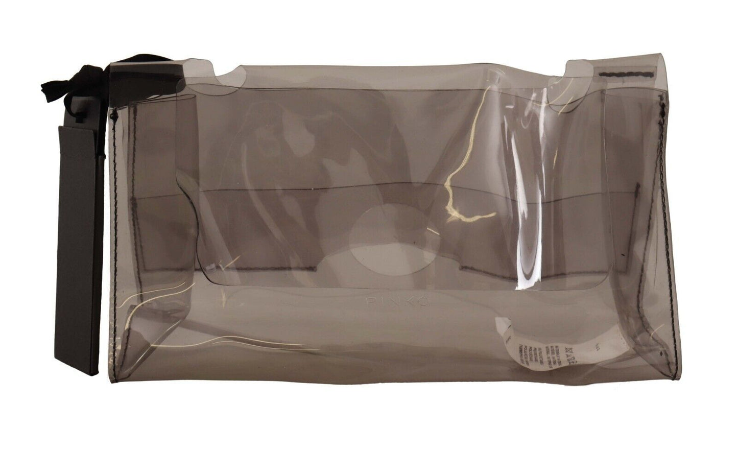 PINKO Chic Transparent Clutch for Evening Elegance - Ora And Co.