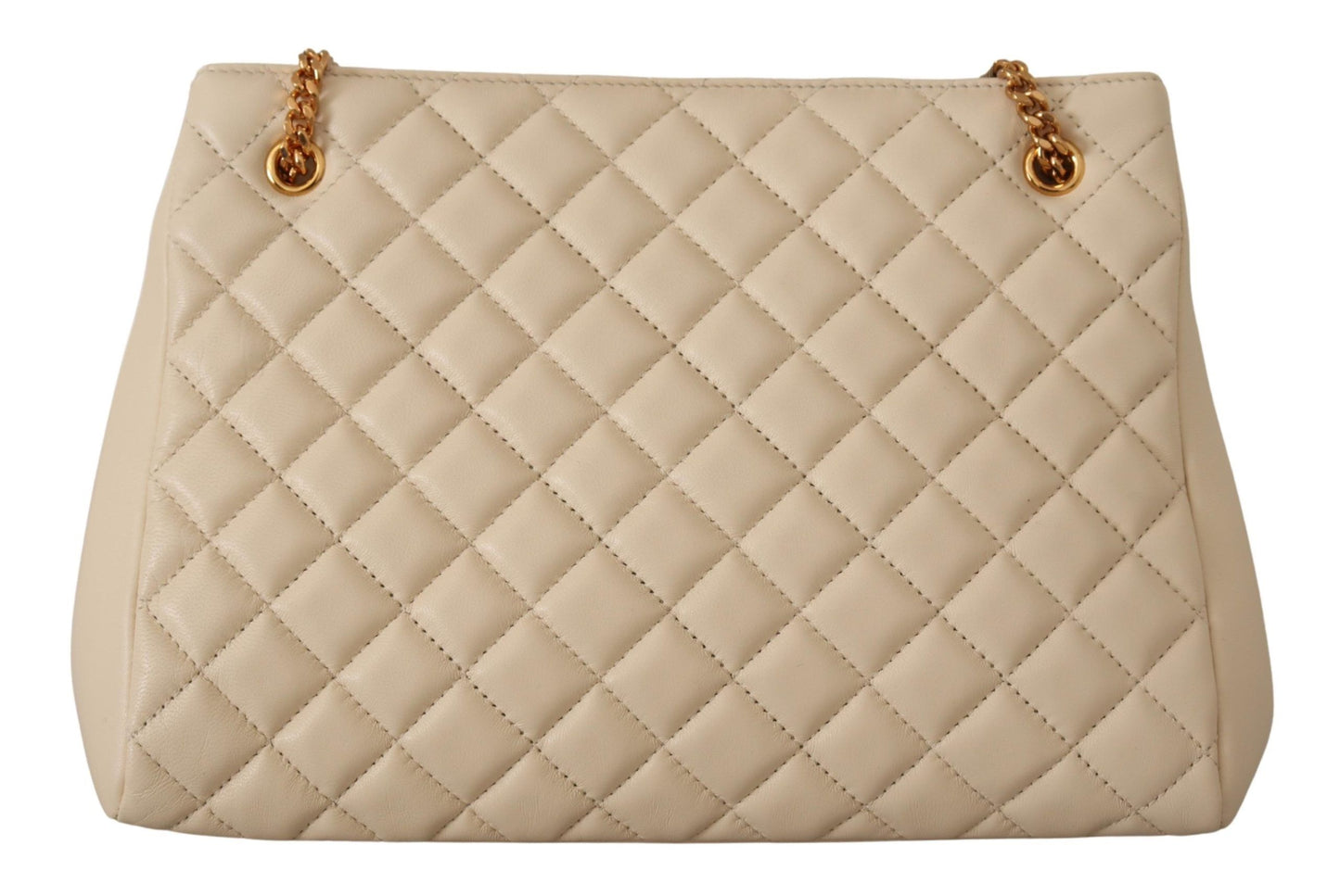 Versace Elegant Quilted Nappa Leather Tote - Ora And Co.