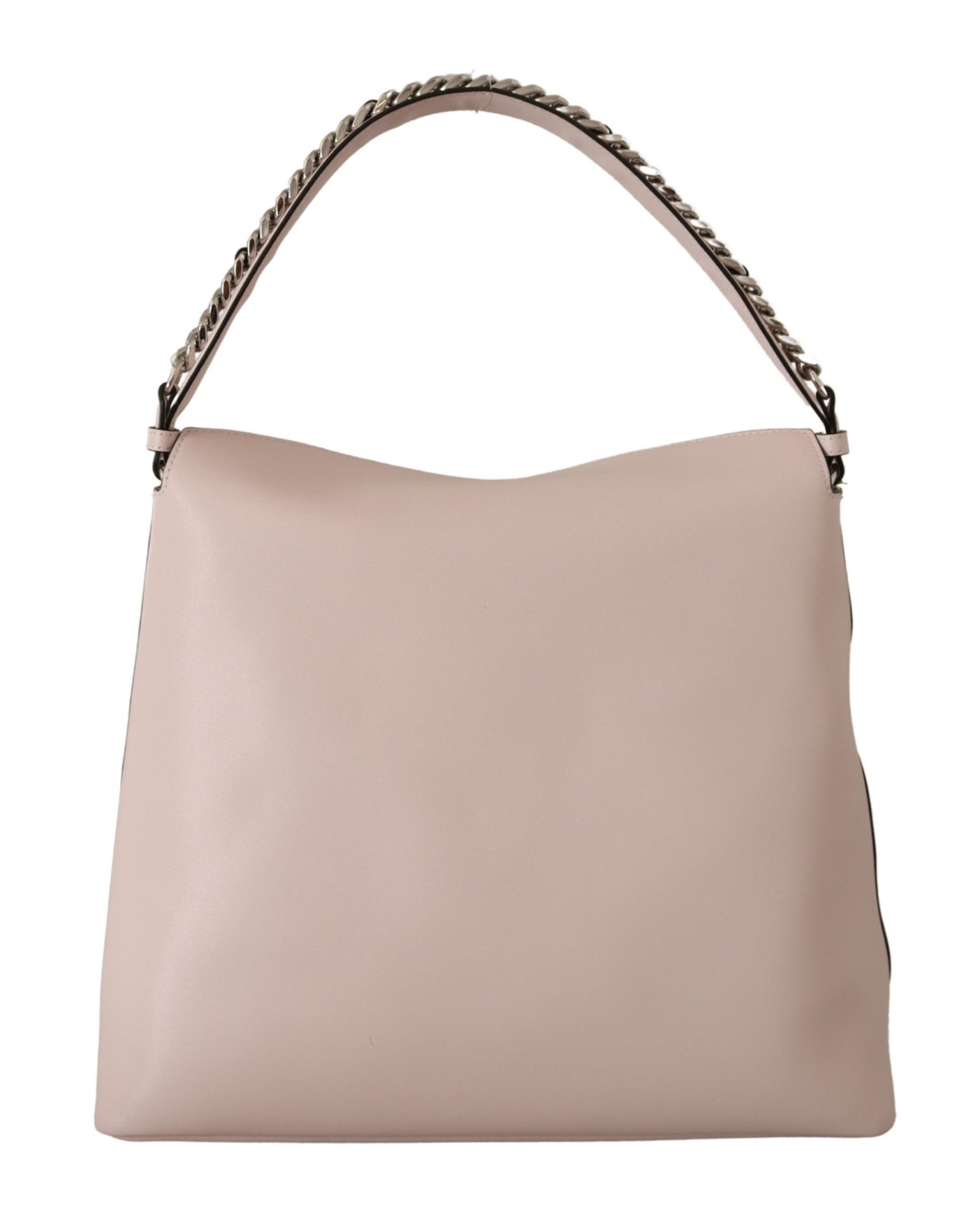 Karl Lagerfeld Elegant Mauve Chalk Leather Shoulder Bag - Ora And Co.