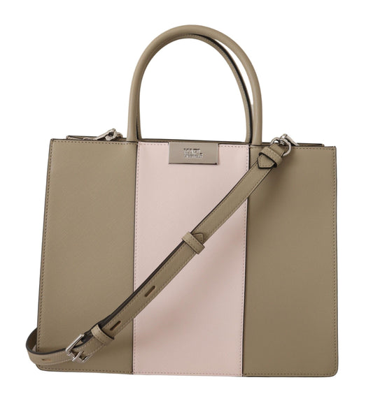 Karl Lagerfeld Elegant Sage Green Tote Shoulder Bag - Ora And Co.