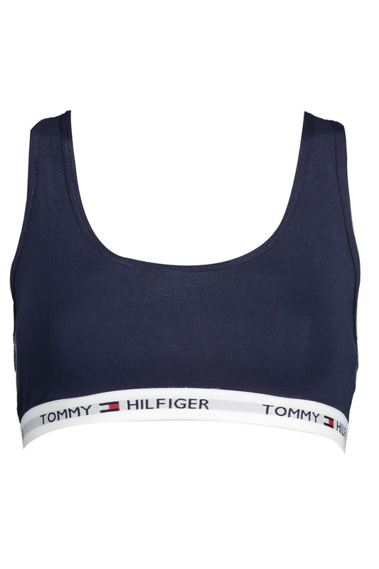 Tommy Hilfiger Blue Cotton Women Sports Bra - Ora And Co.