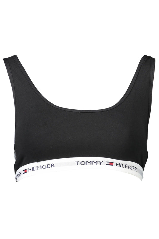 Tommy Hilfiger Black Cotton Women Sports Bra - Ora And Co.