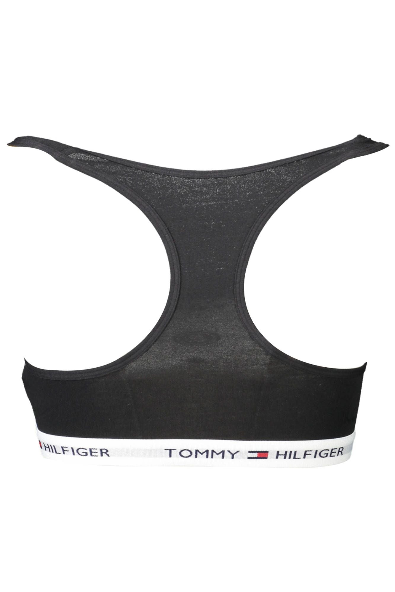 Tommy Hilfiger Black Cotton Women Sports Bra - Ora And Co.