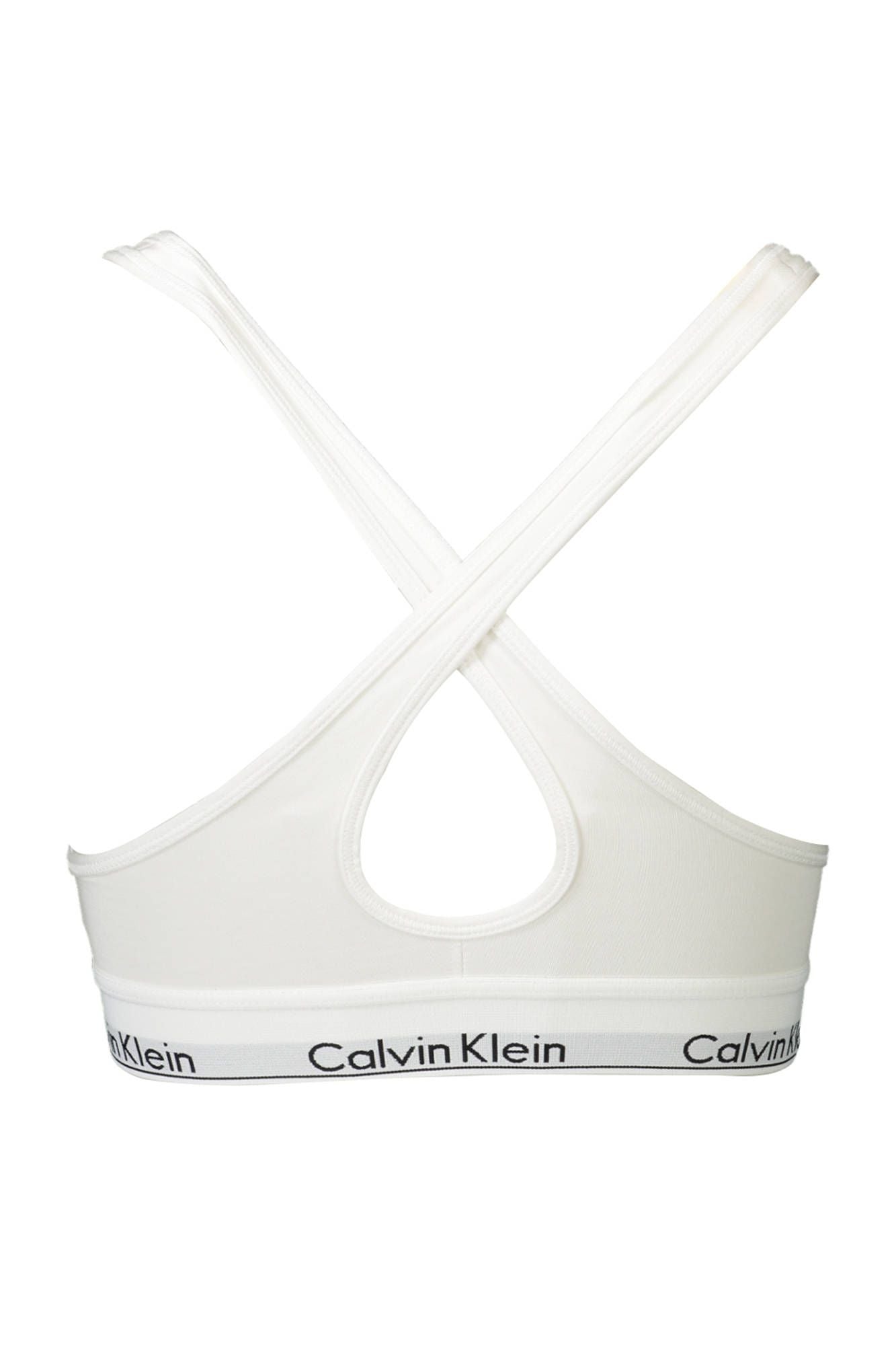 Calvin Klein White Cotton Women Bralette - Ora And Co.