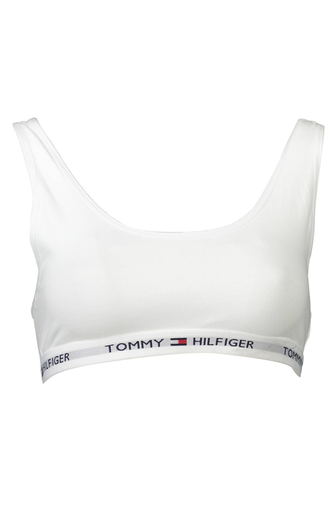 Tommy Hilfiger White Cotton Women Sports Bra - Ora And Co.