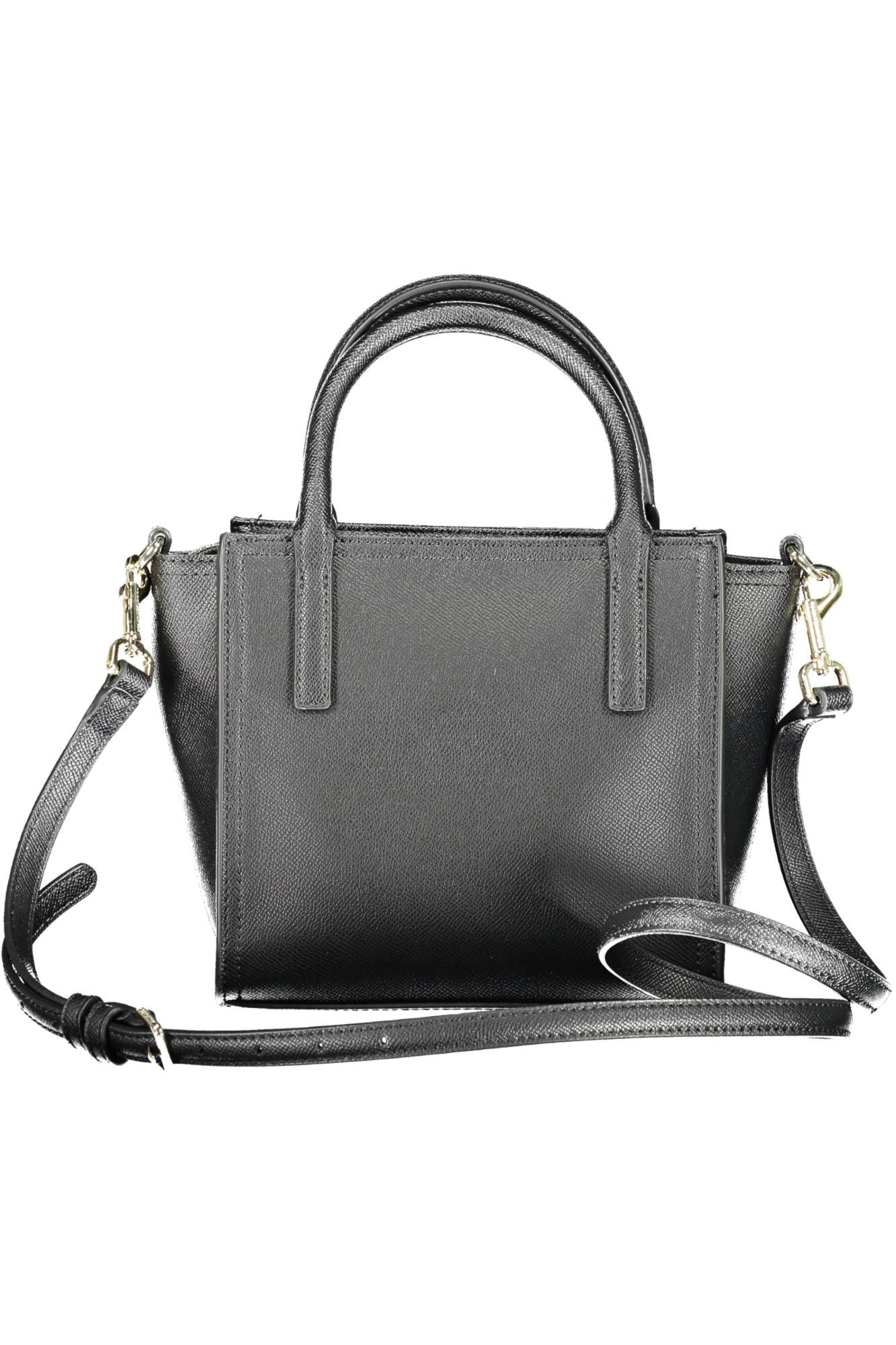 Tommy Hilfiger Black Polyethylene Women Handbag - Ora And Co.