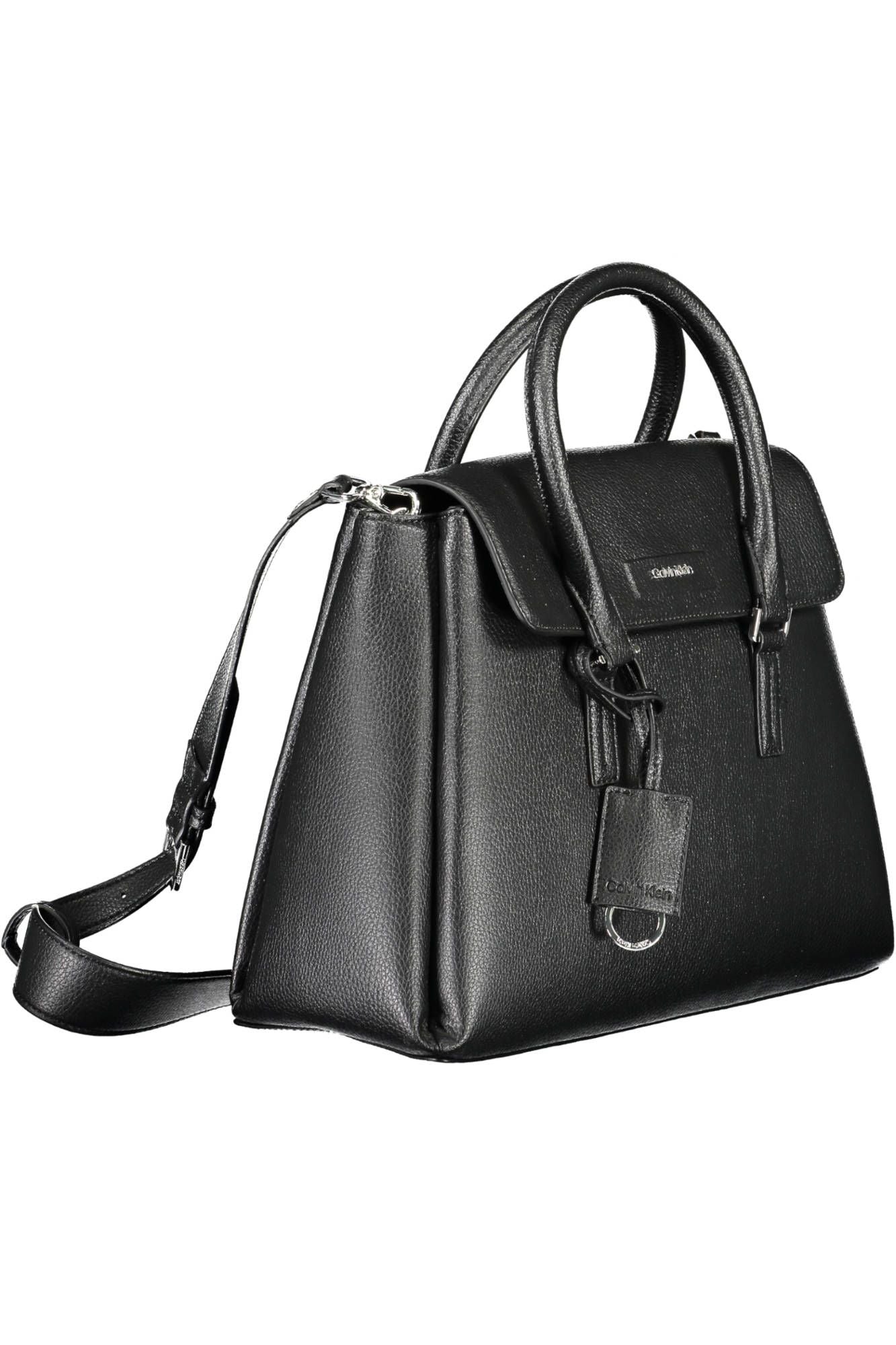 Calvin Klein Black Polyester Women Handbag - Ora And Co.