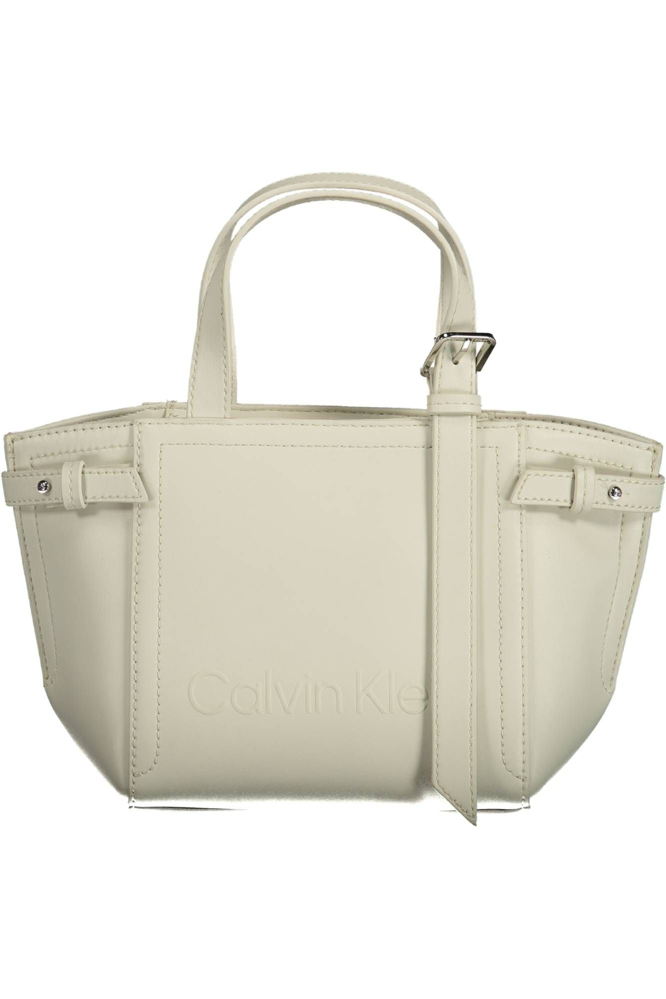 Calvin Klein White Polyester Women Handbag - Ora And Co.