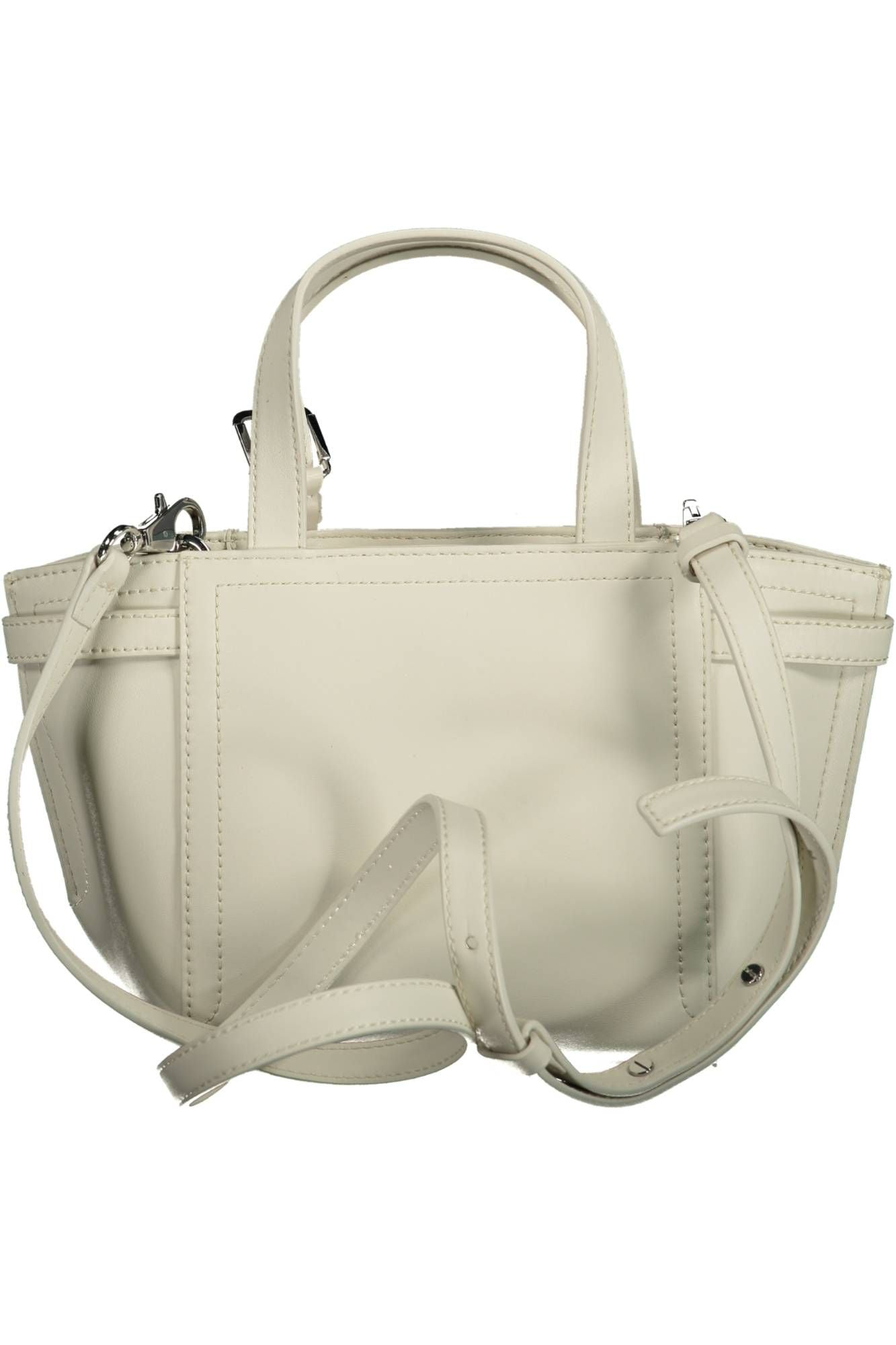 Calvin Klein White Polyester Women Handbag - Ora And Co.