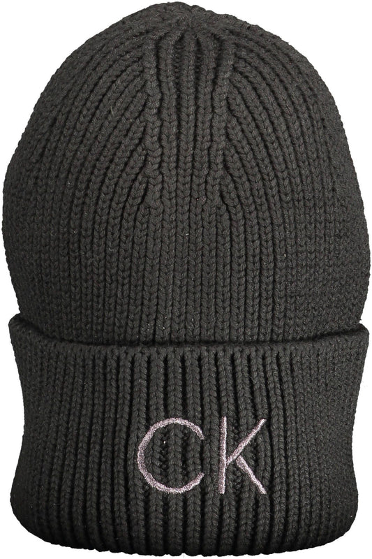 Calvin Klein Black Cotton Women Hat - Ora And Co.