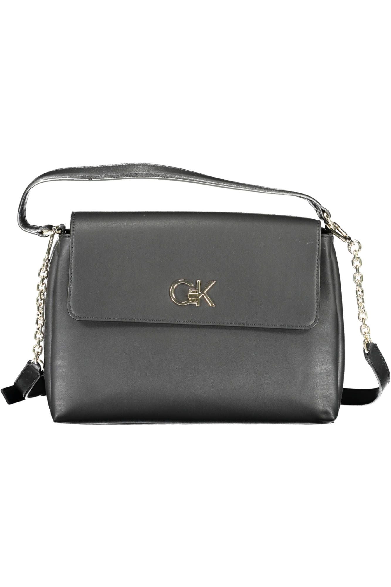 Calvin Klein Black Polyester Women Handbag - Ora And Co.