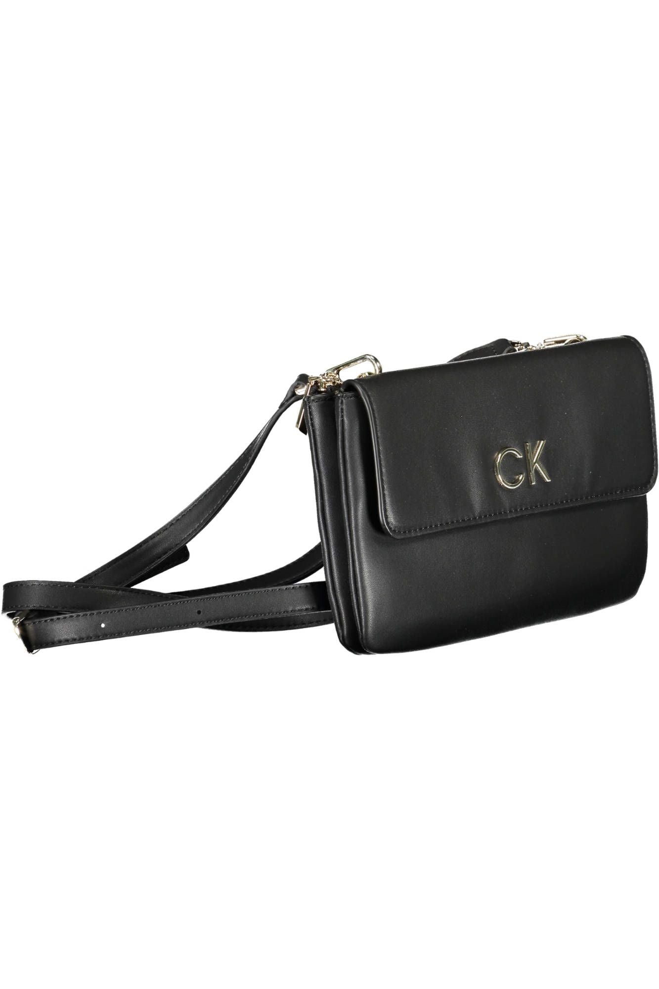 Calvin Klein Black Polyester Women Handbag - Ora And Co.