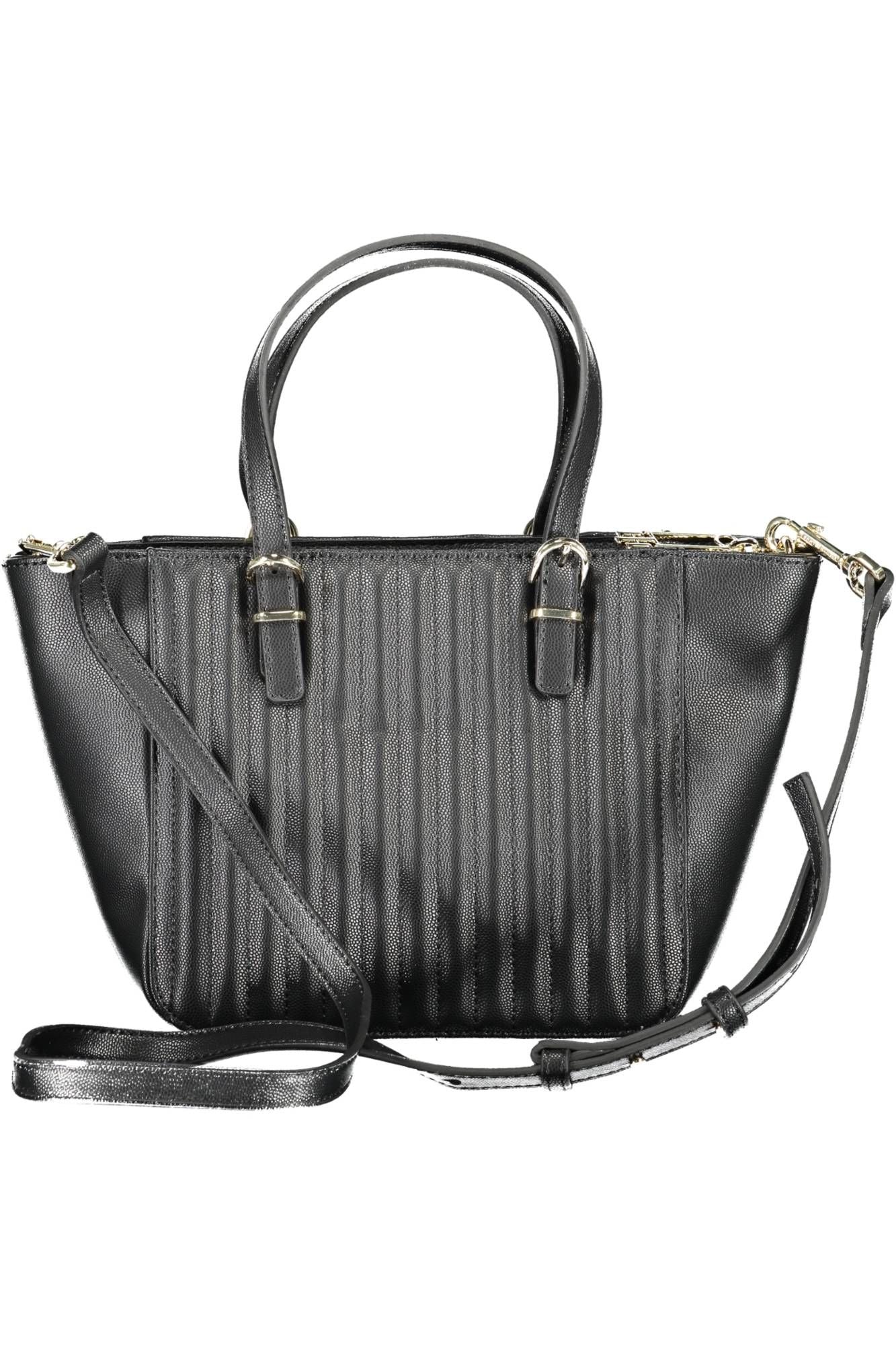 Tommy Hilfiger Black Polyethylene Women Handbag - Ora And Co.