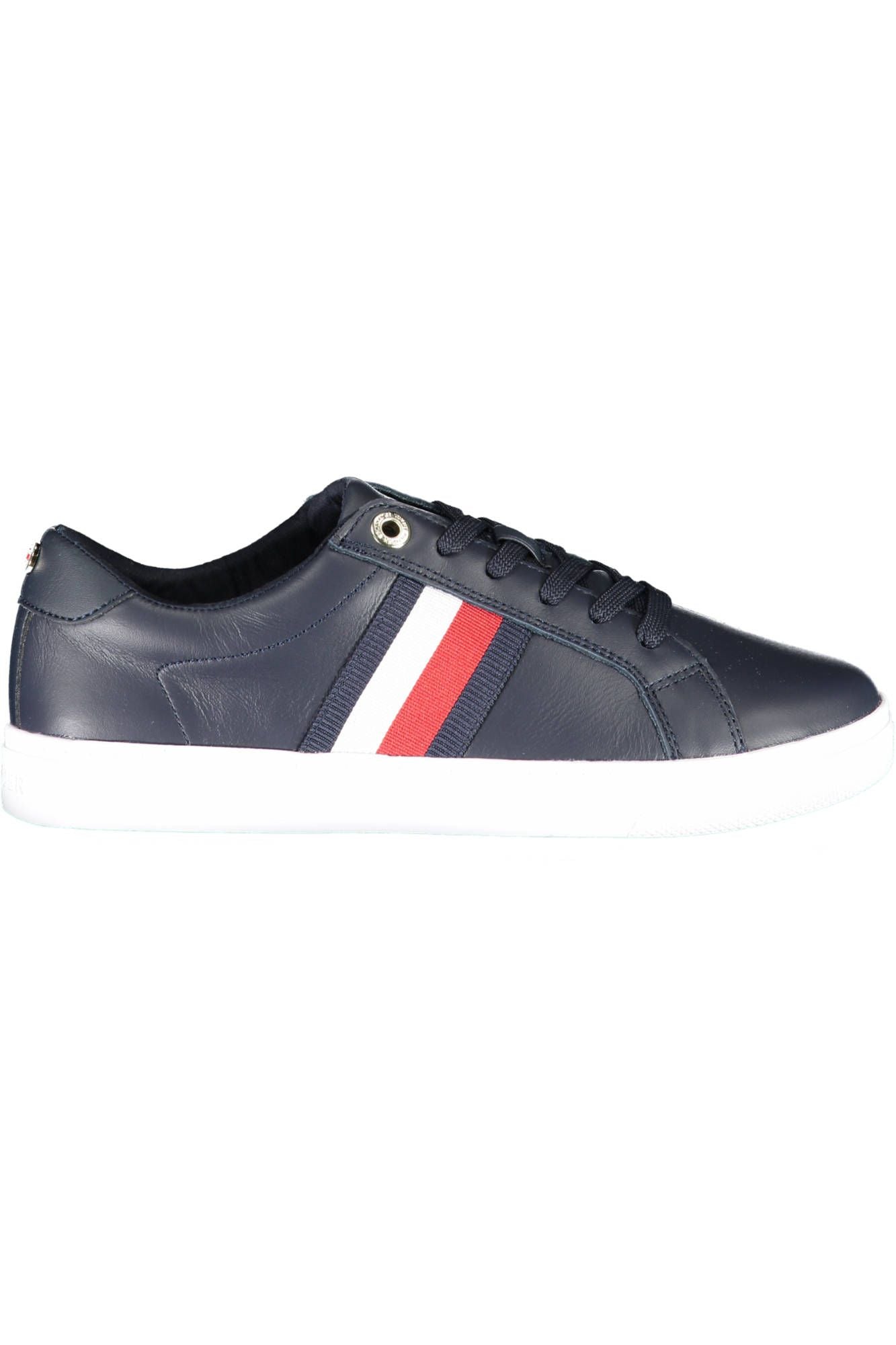 Tommy Hilfiger Blue Leather Women Sneaker - Ora And Co.