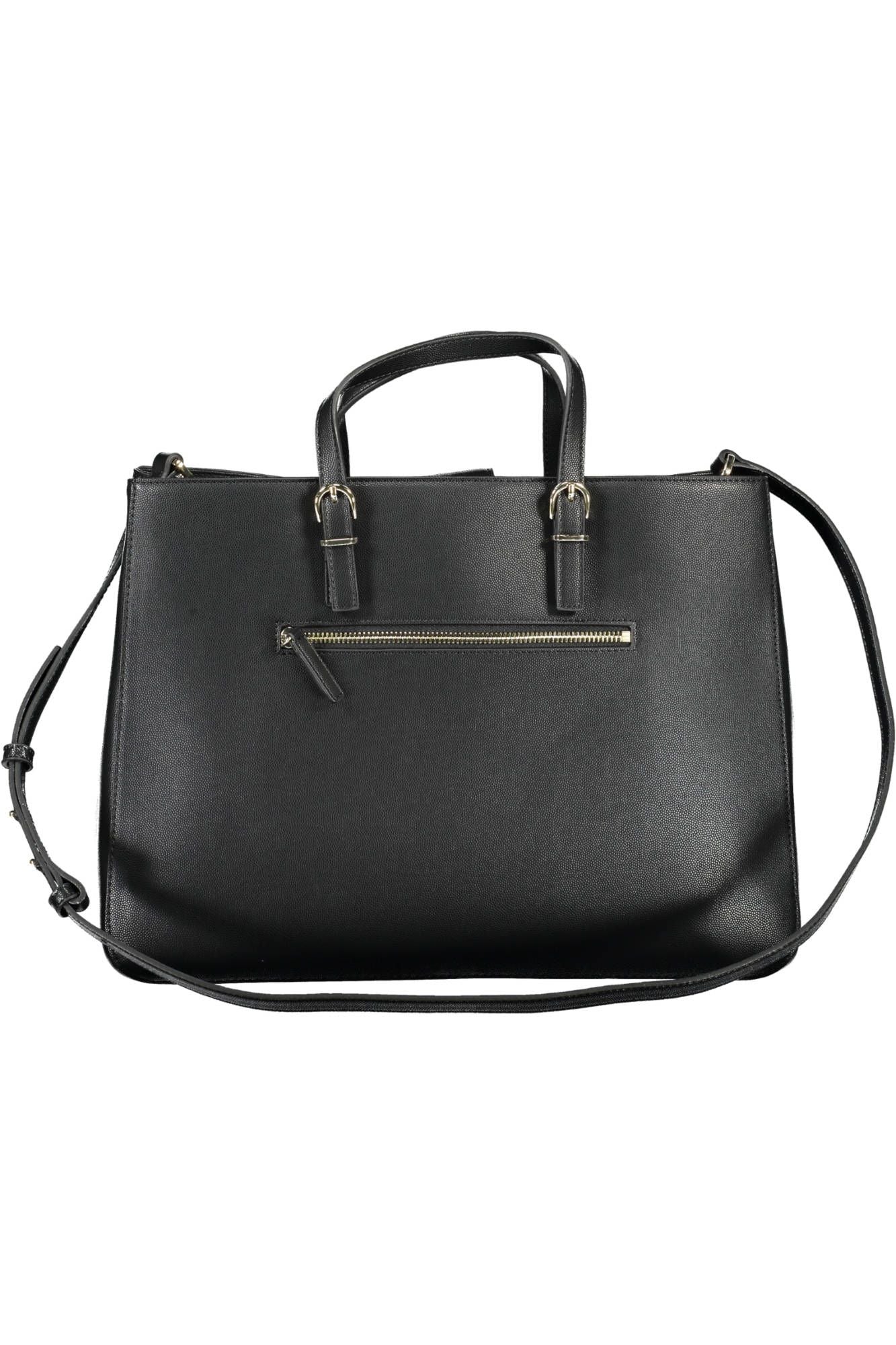 Tommy Hilfiger Black Polyethylene Women Handbag - Ora And Co.