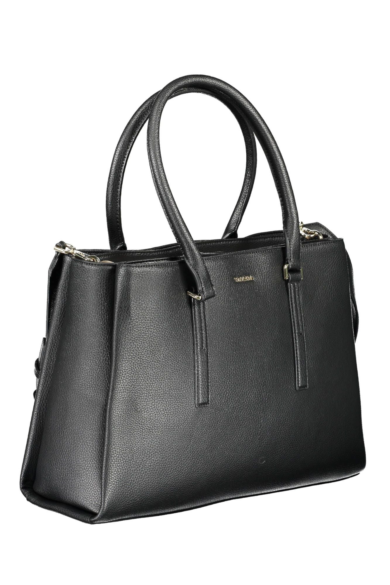 Calvin Klein Black Polyester Women Handbag - Ora And Co.