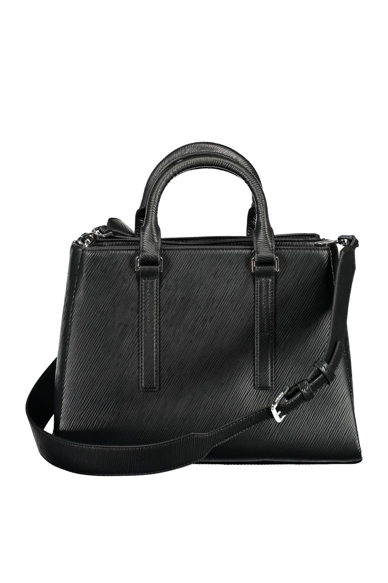 Calvin Klein Black Polyester Women Handbag - Ora And Co.