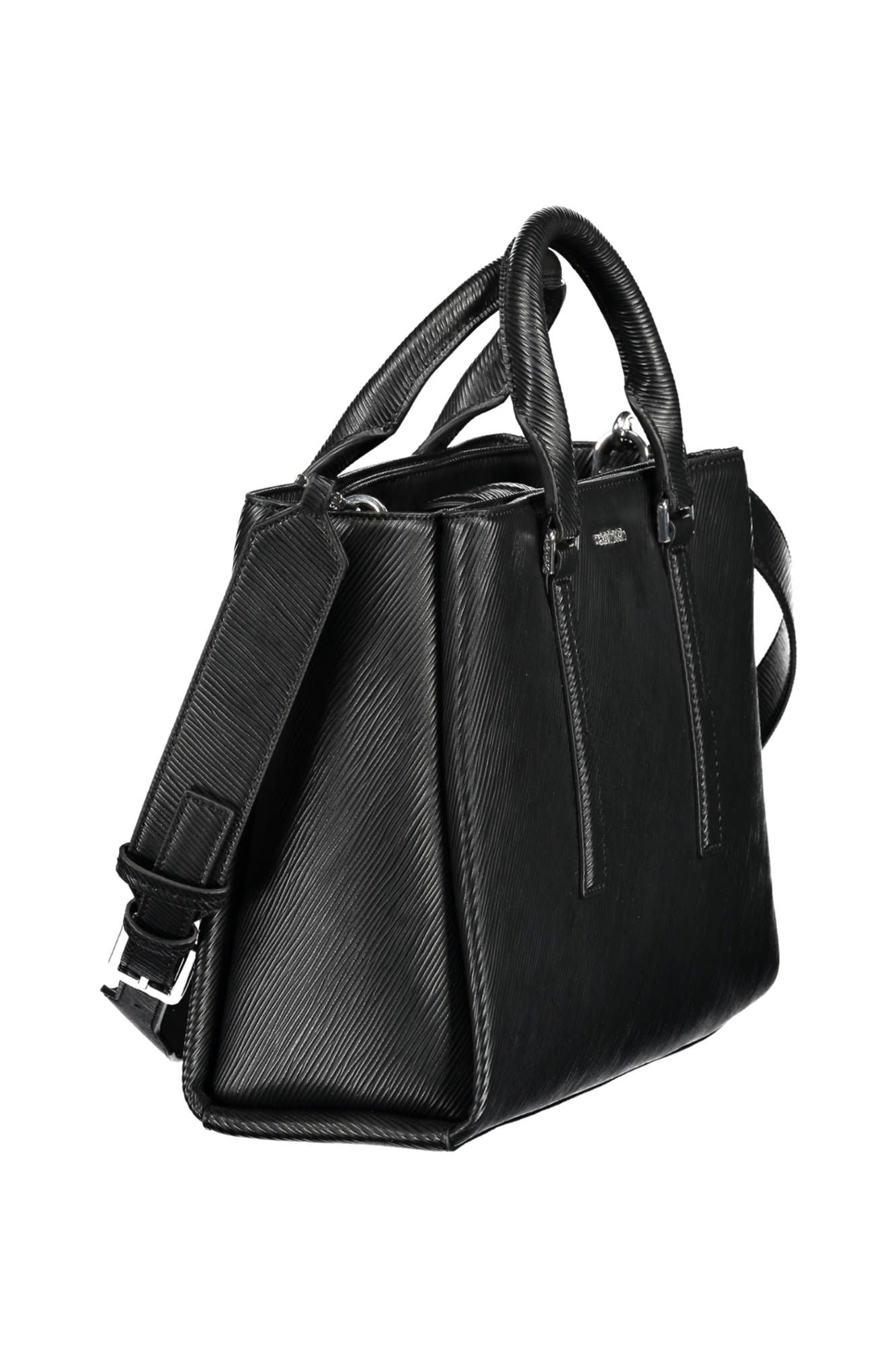 Calvin Klein Black Polyester Women Handbag - Ora And Co.