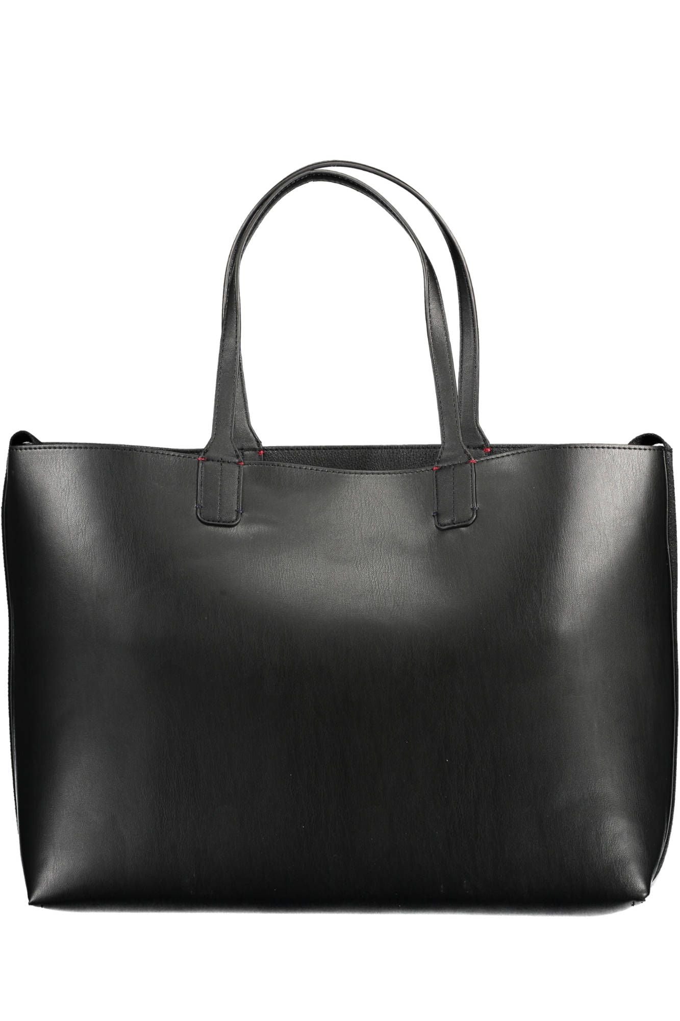 Tommy Hilfiger Black Polyethylene Women Handbag - Ora And Co.