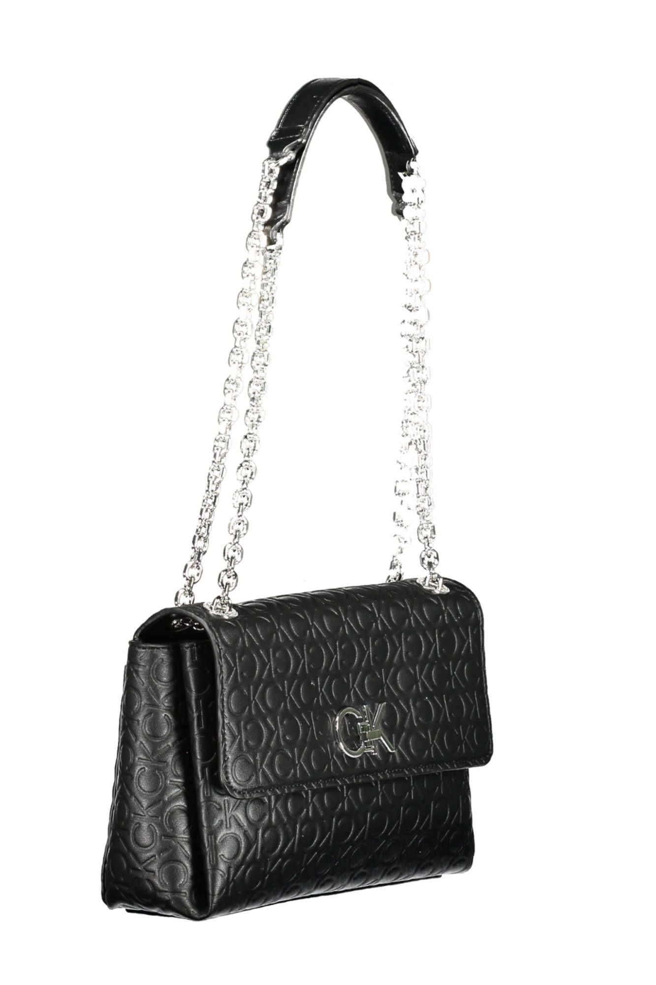 Calvin Klein Black Polyester Women Handbag - Ora And Co.