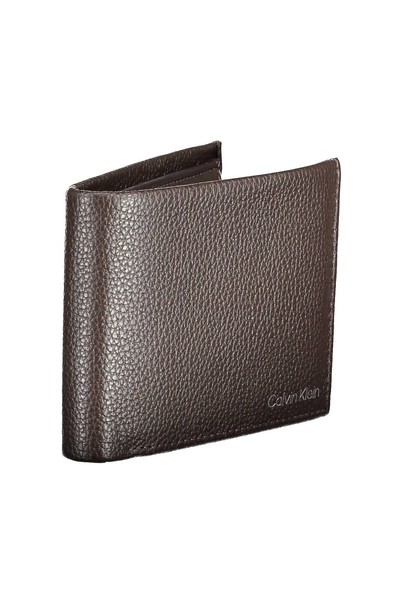 Calvin Klein Brown Leather Men Wallet - Ora And Co.