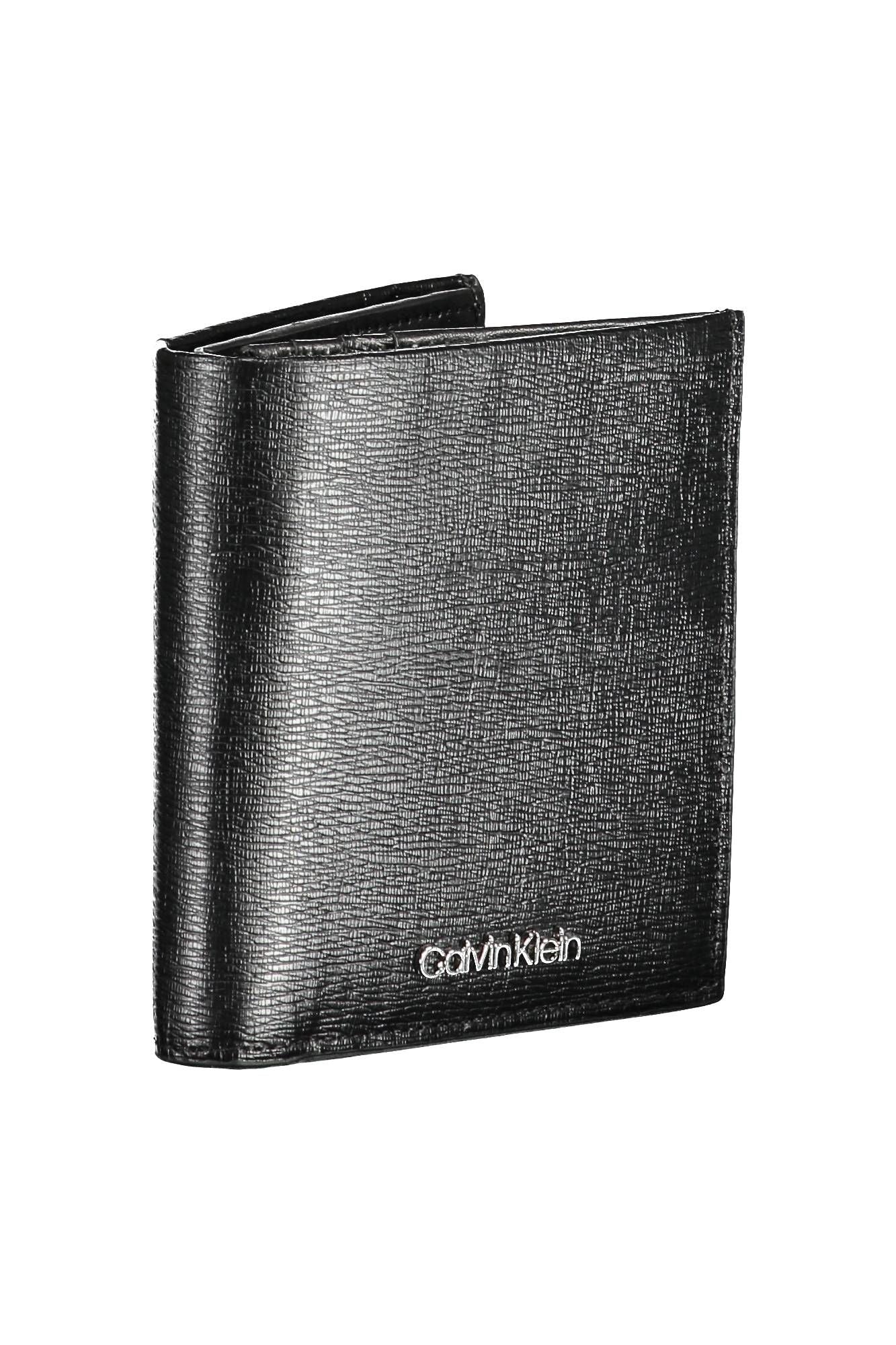 Calvin Klein Black Leather Mens Wallet - Ora And Co.