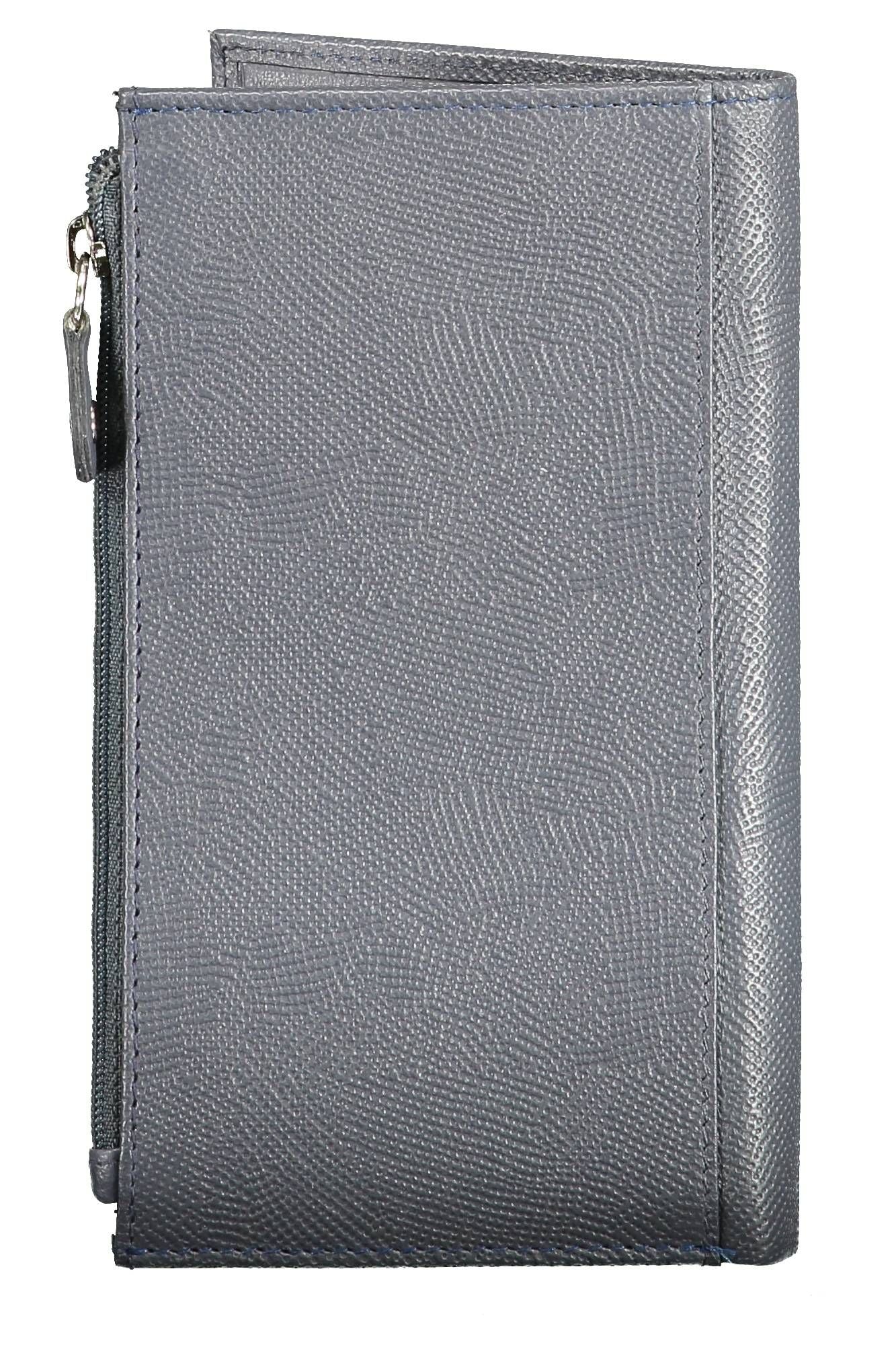 Sergio Tacchini Blue Leather Men Wallet - Ora And Co.