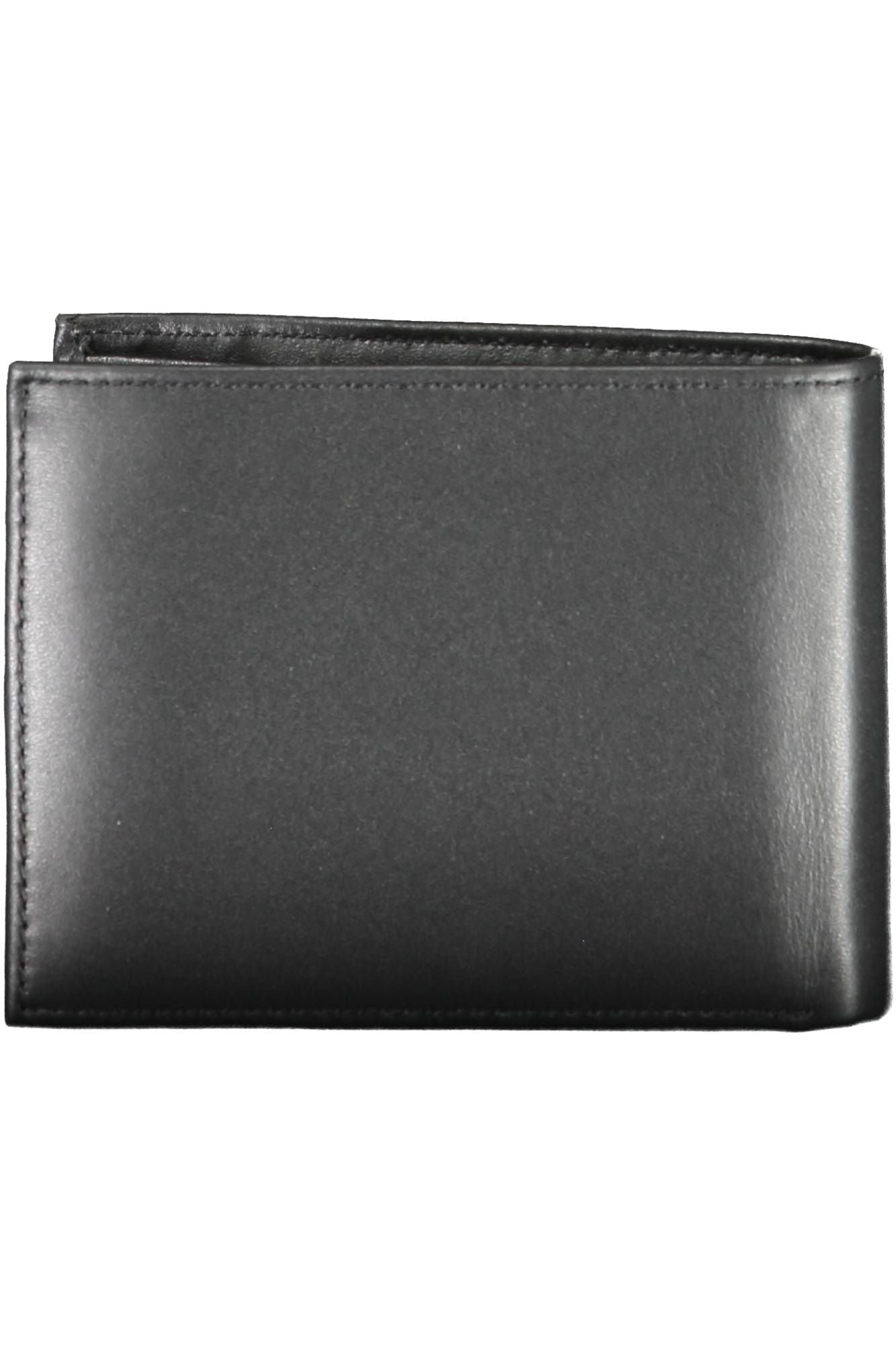 Calvin Klein Black Leather Men Wallet - Ora And Co.