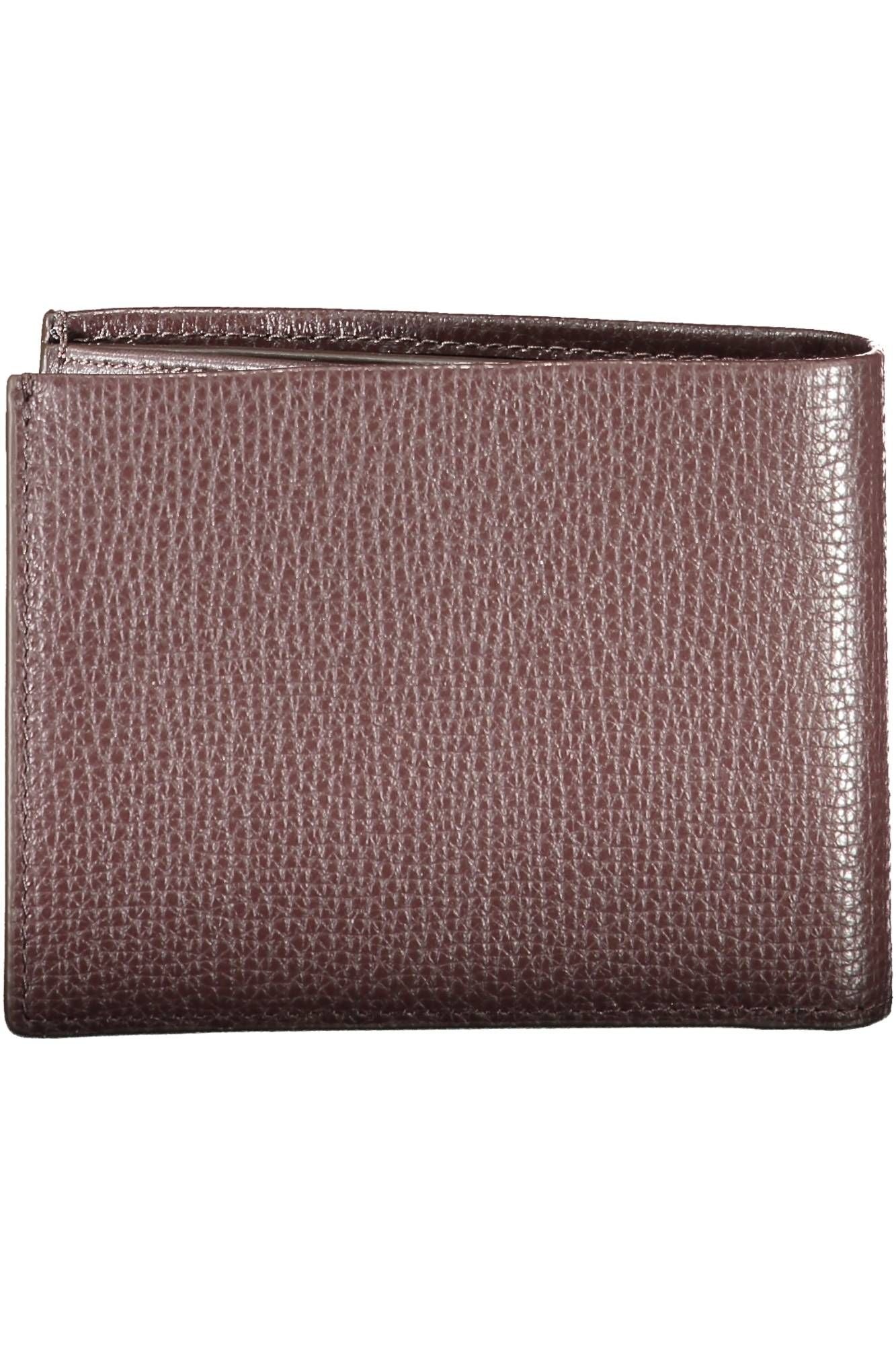 Calvin Klein Brown Leather Men Wallet - Ora And Co.