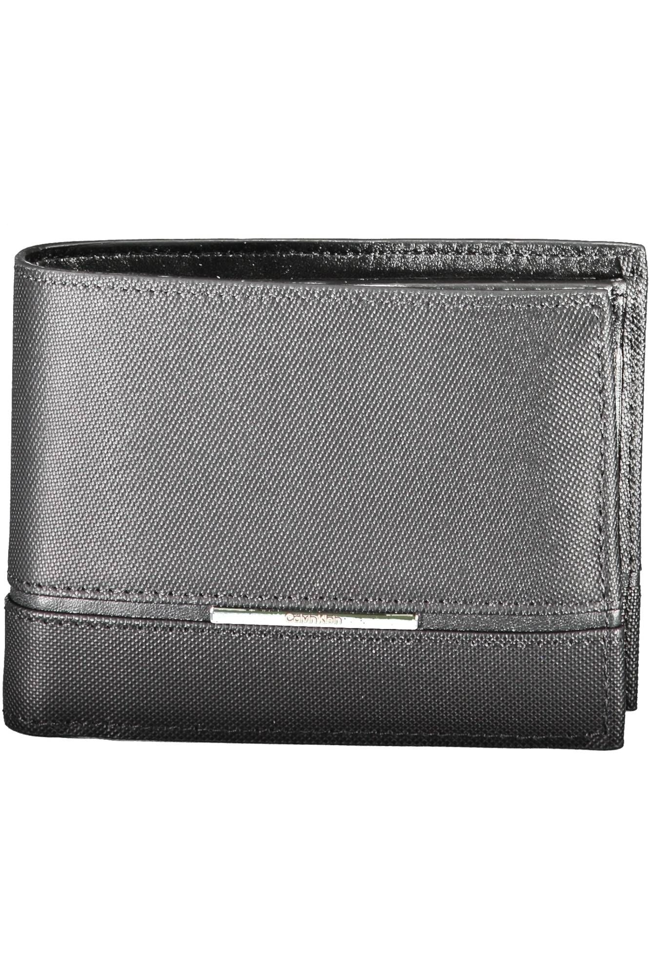 Calvin Klein Black Leather Men Wallet - Ora And Co.