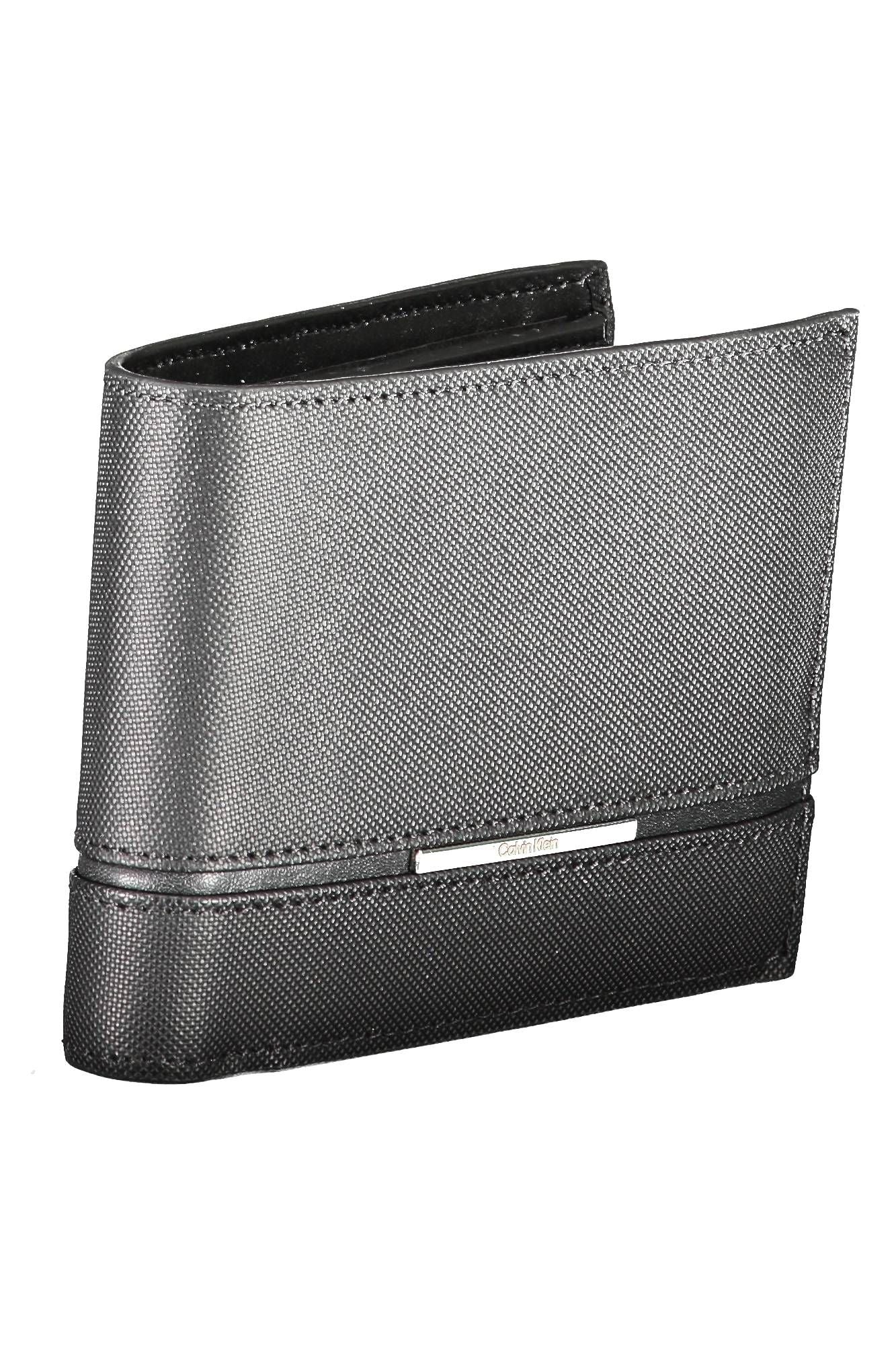 Calvin Klein Black Leather Men Wallet - Ora And Co.