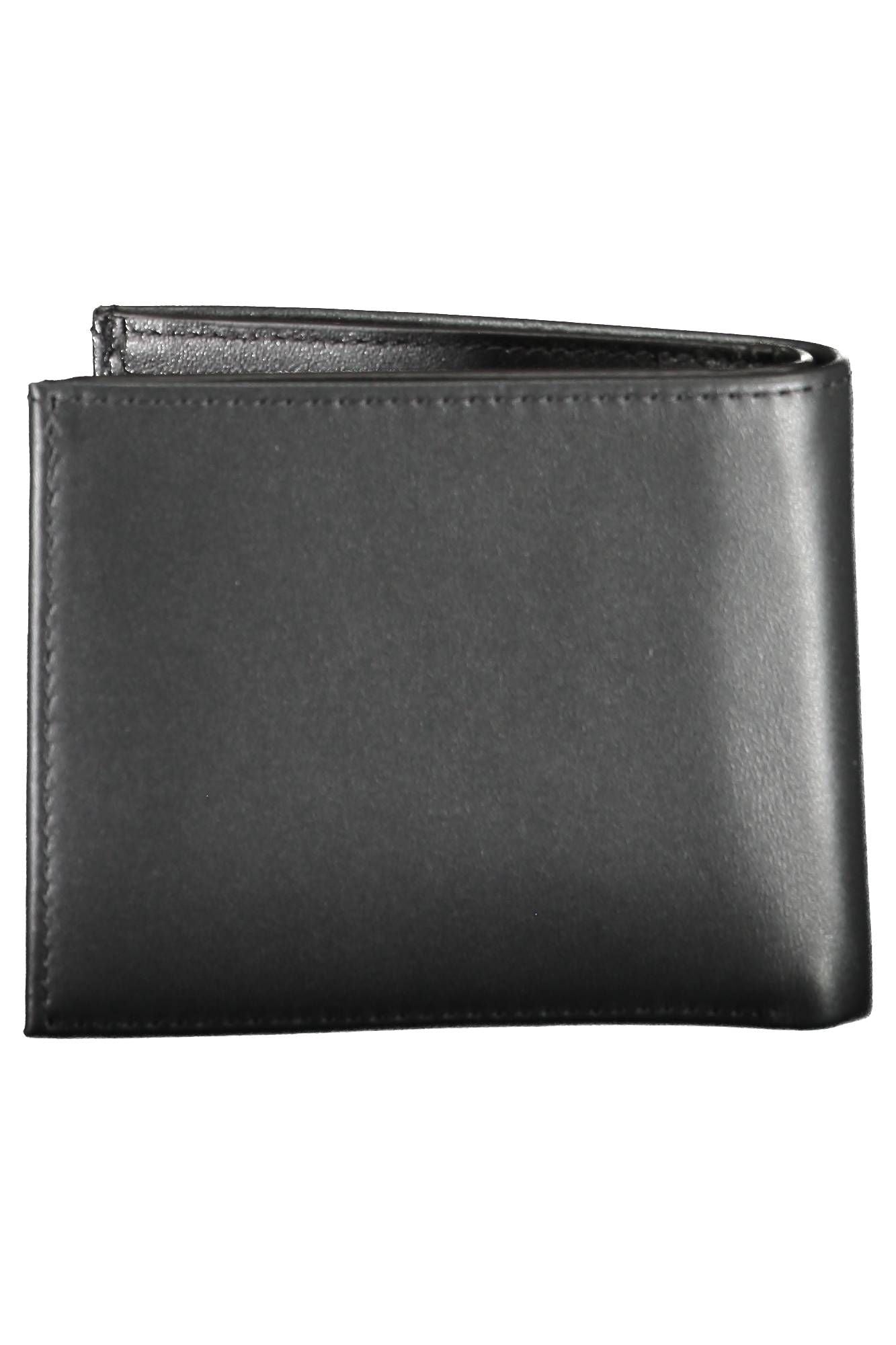 Calvin Klein Black Leather Men Wallet - Ora And Co.