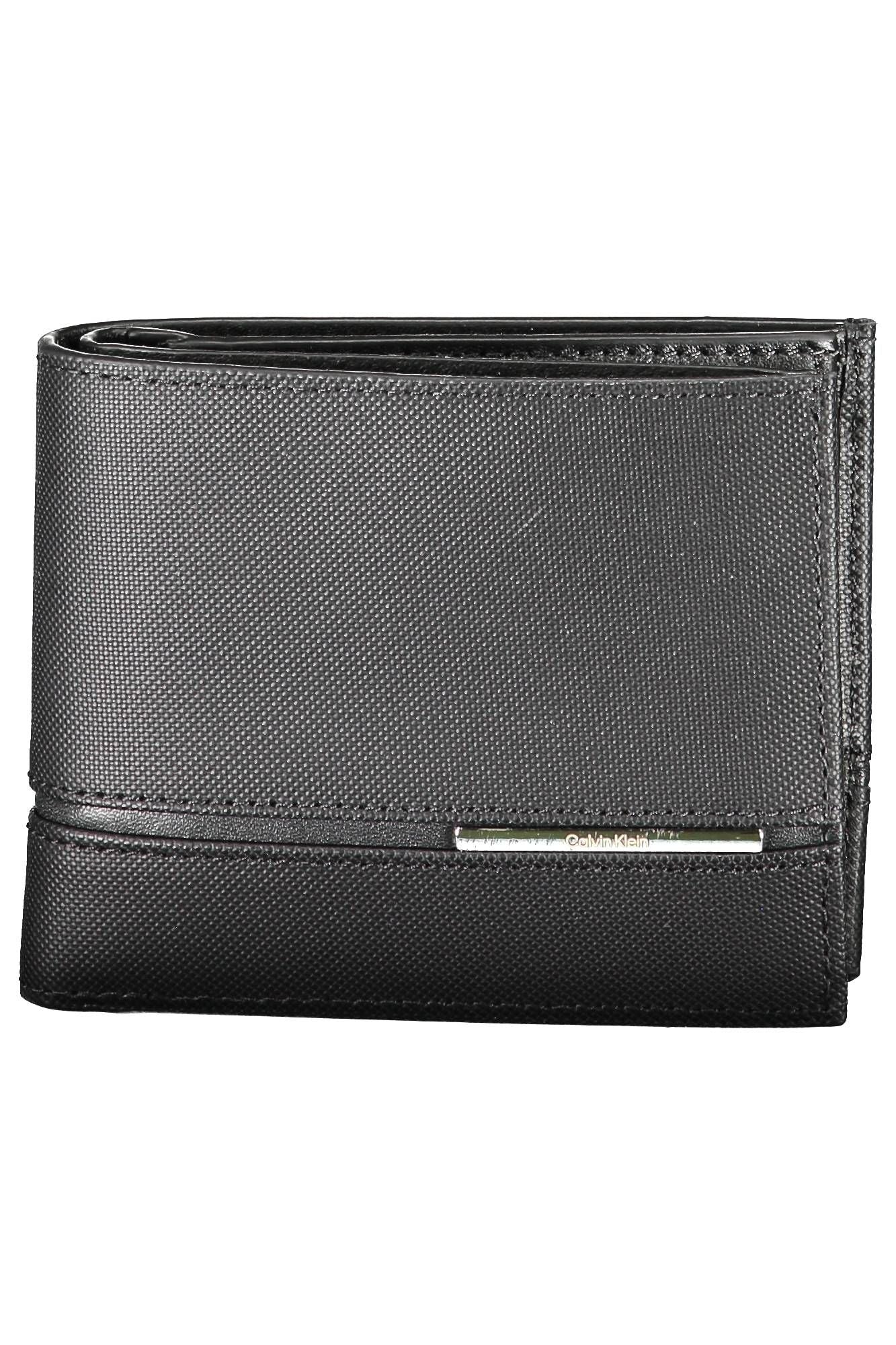 Calvin Klein Black Leather Men Wallet - Ora And Co.