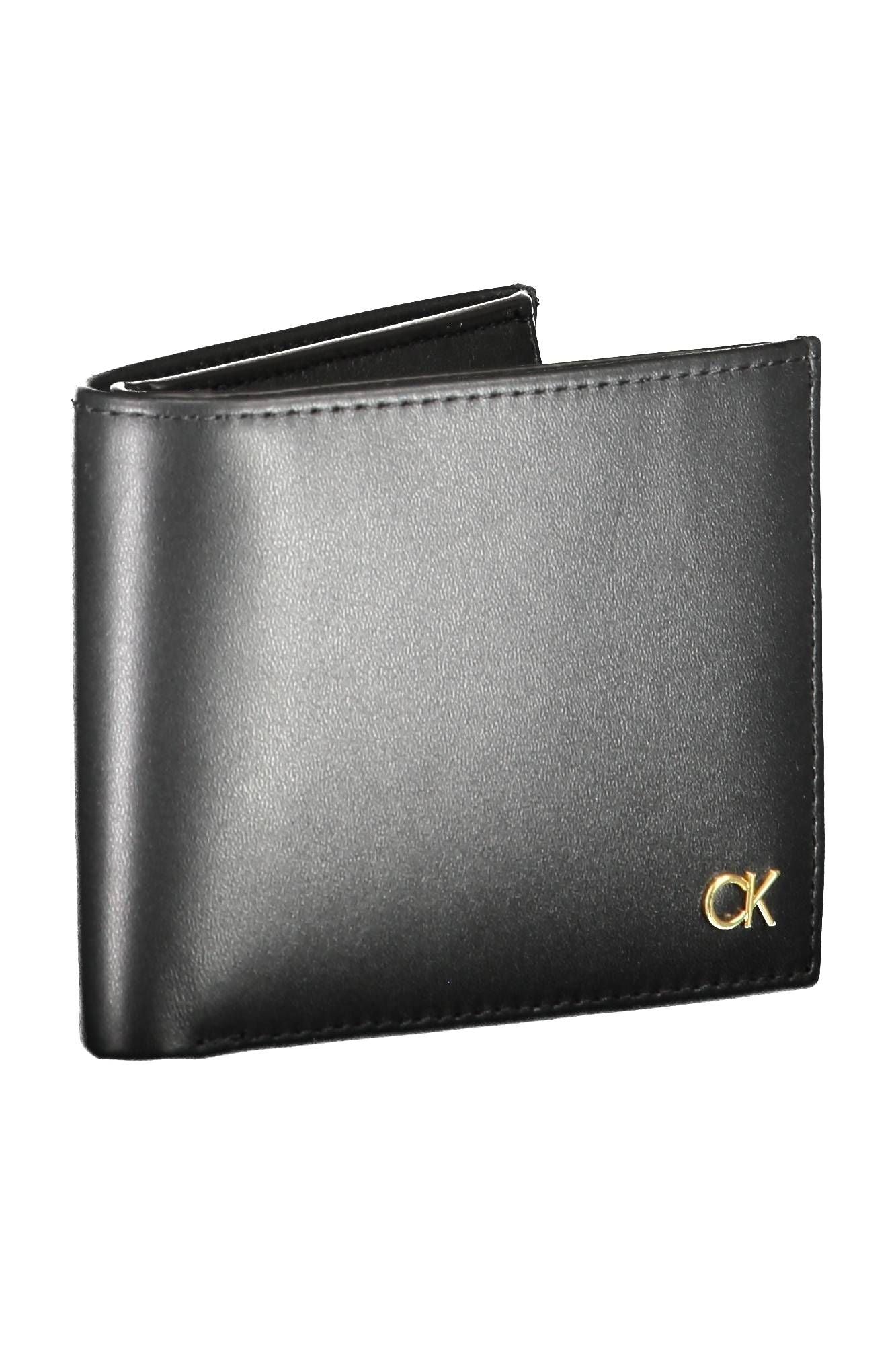 Calvin Klein Black Leather Men Wallet - Ora And Co.