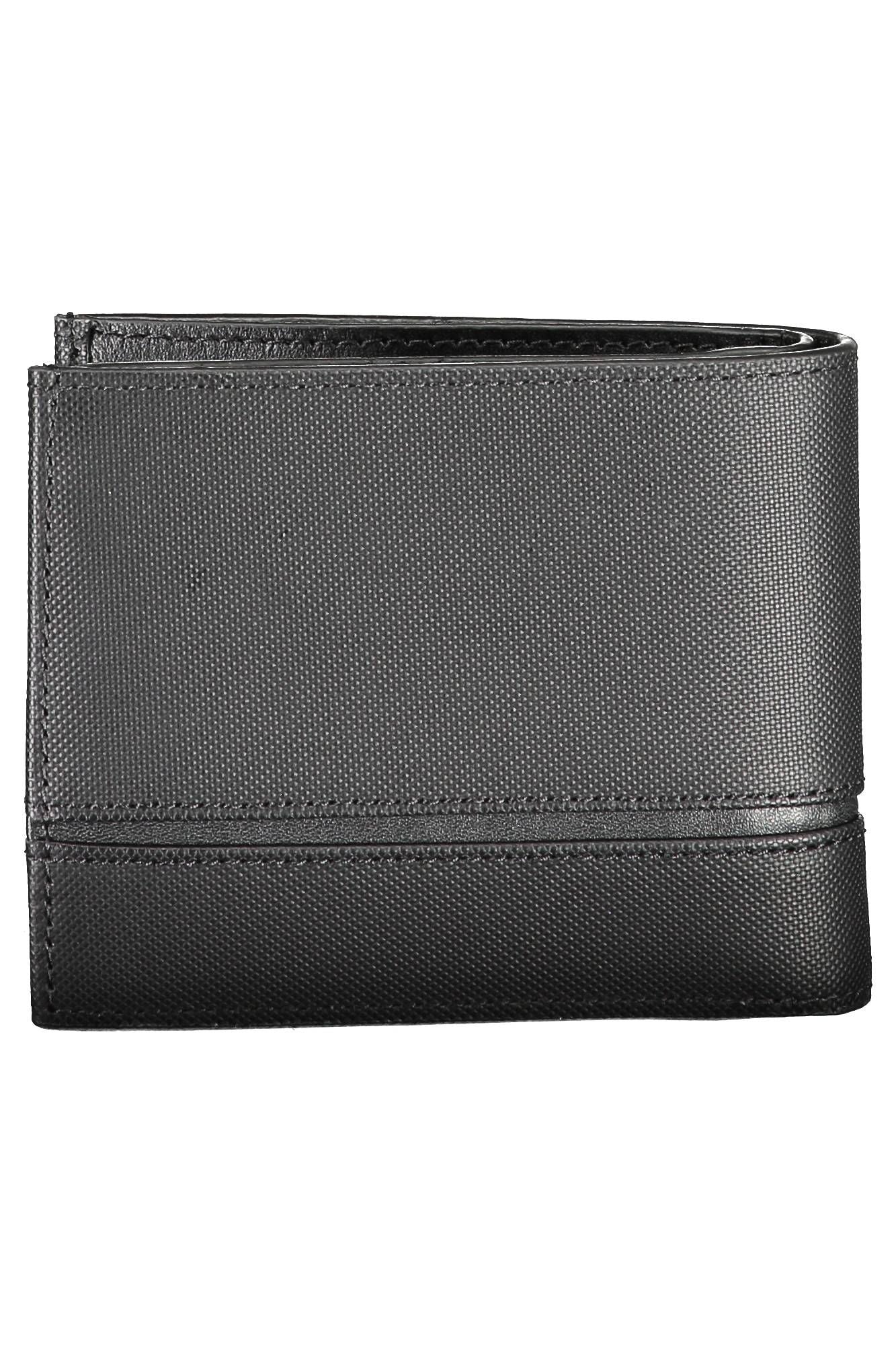 Calvin Klein Black Leather Men Wallet - Ora And Co.