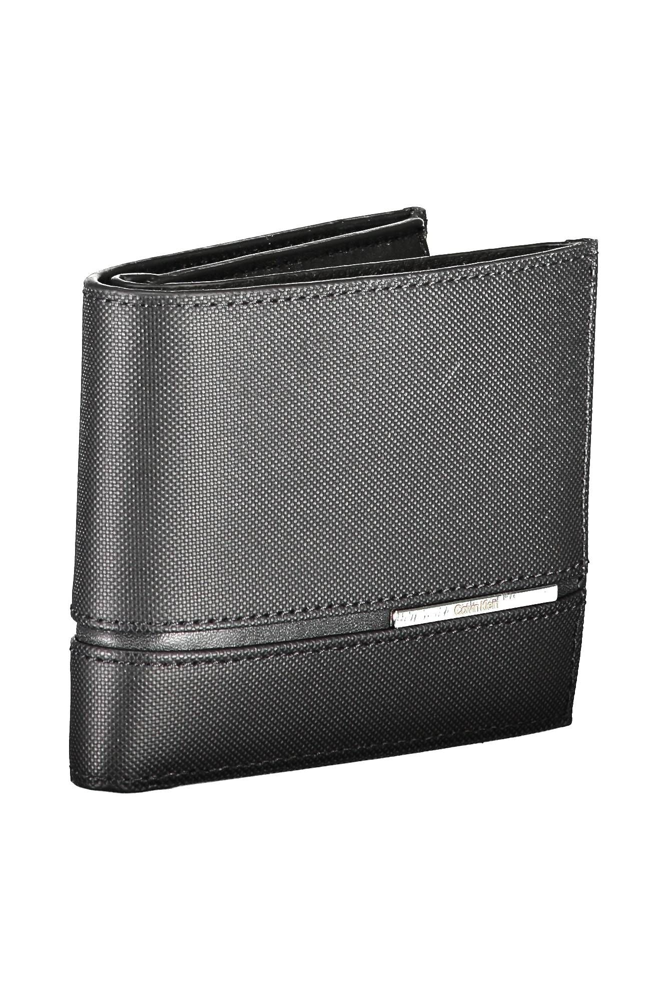 Calvin Klein Black Leather Men Wallet - Ora And Co.