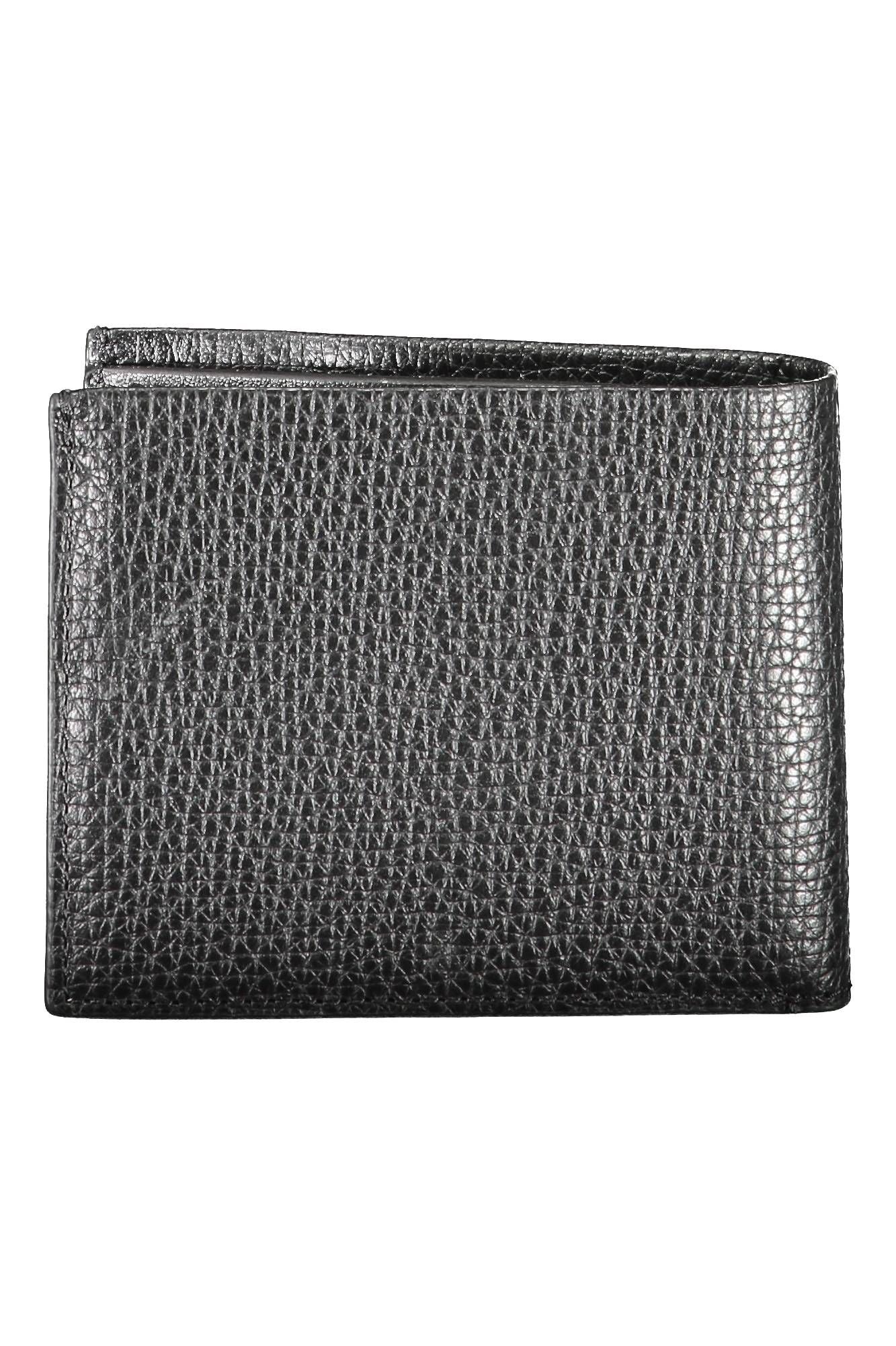 Calvin Klein Black Leather Men Wallet - Ora And Co.