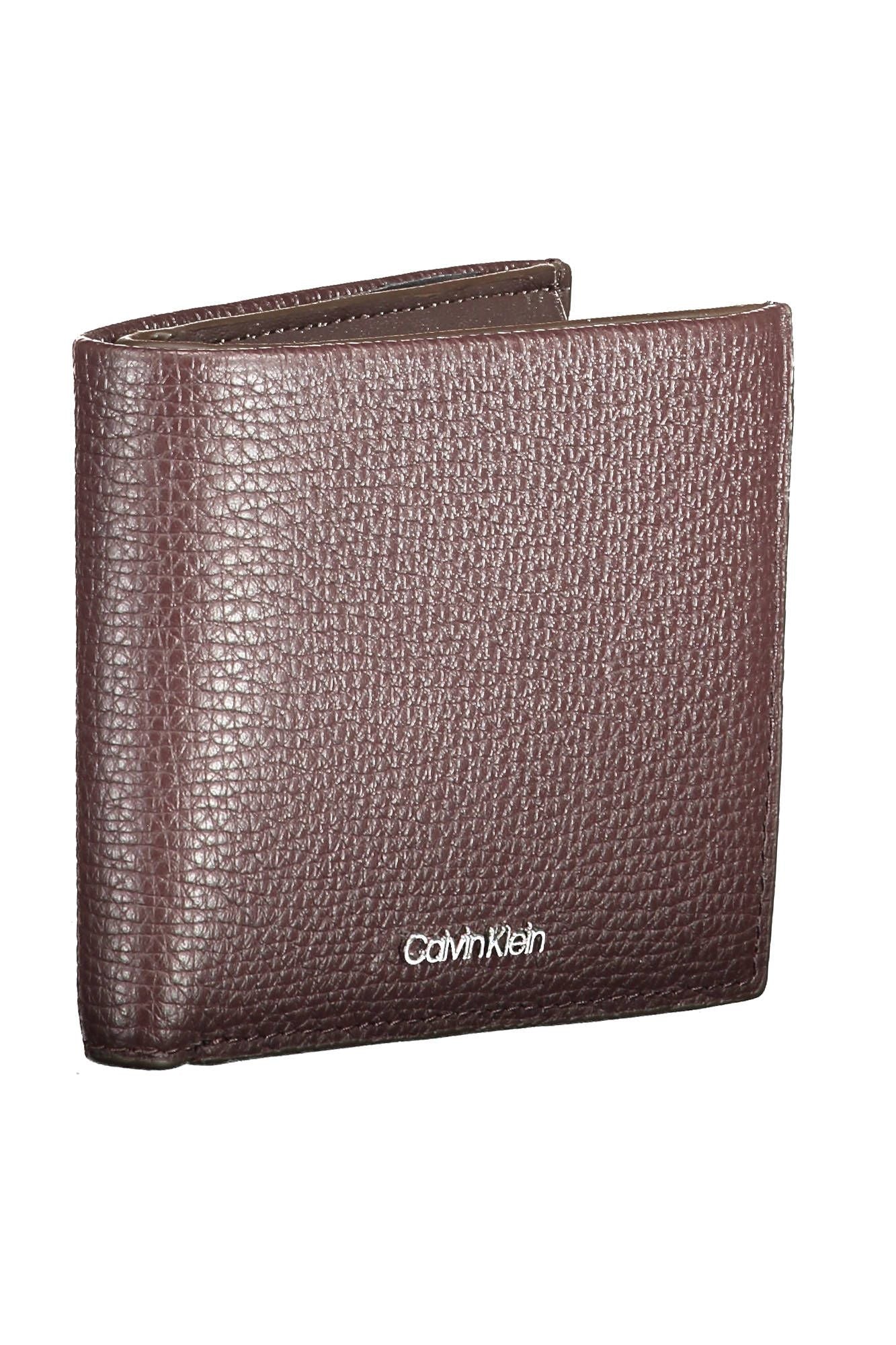 Calvin Klein Brown Leather Men Wallet - Ora And Co.