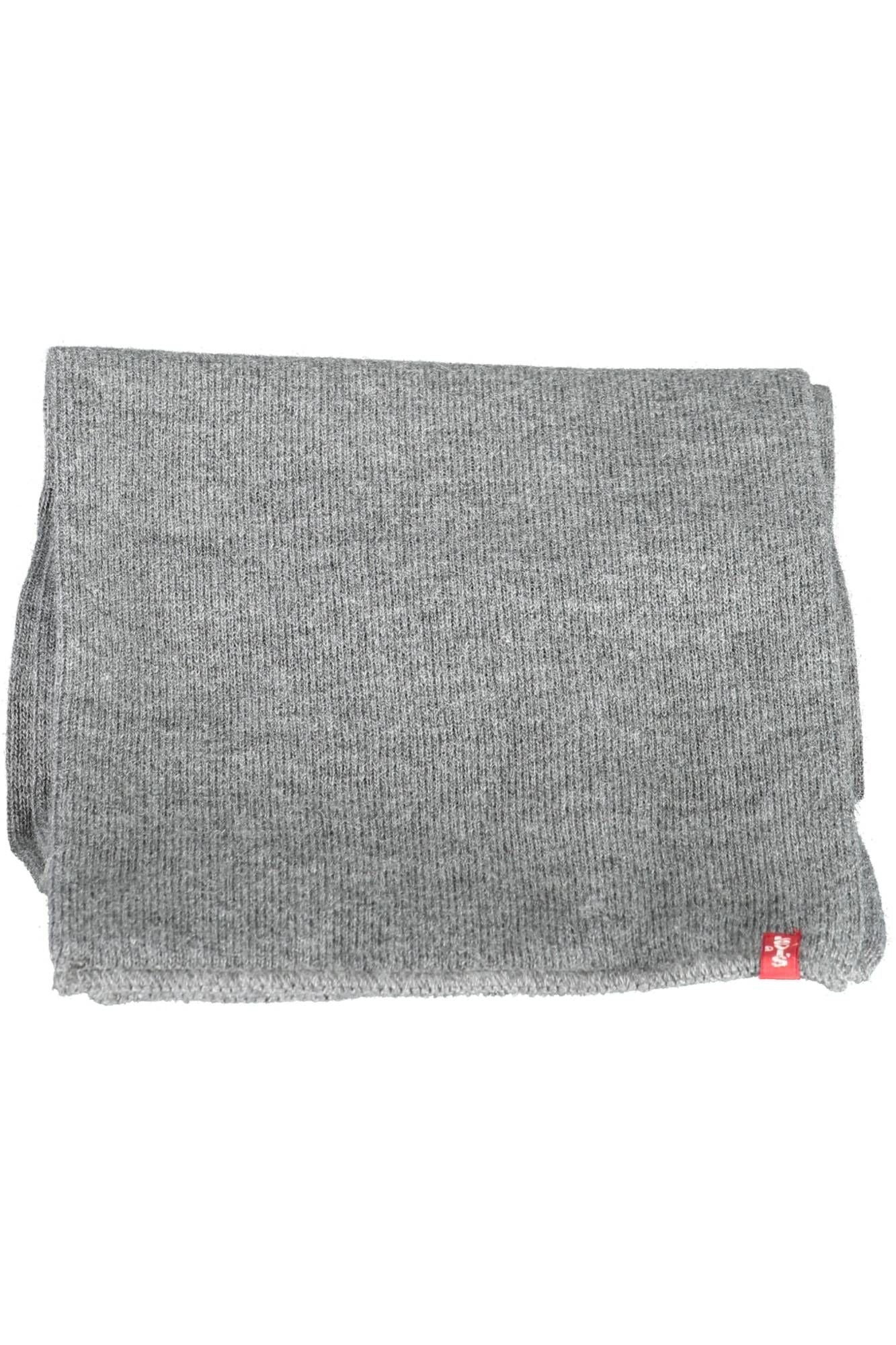 Levi's Gray Acrylic Men Scarf - Ora And Co.