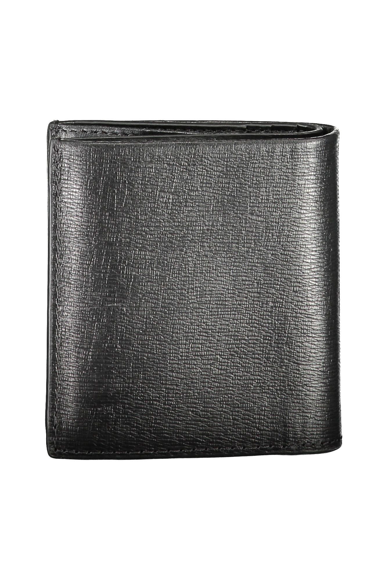 Calvin Klein Black Leather Men Wallet - Ora And Co.