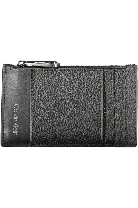 Calvin Klein Black Leather Men Wallet - Ora And Co.