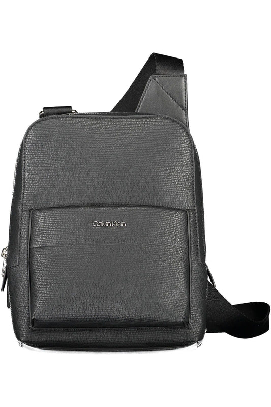 Calvin Klein Black Polyester Men Shoulder Bag - Ora And Co.