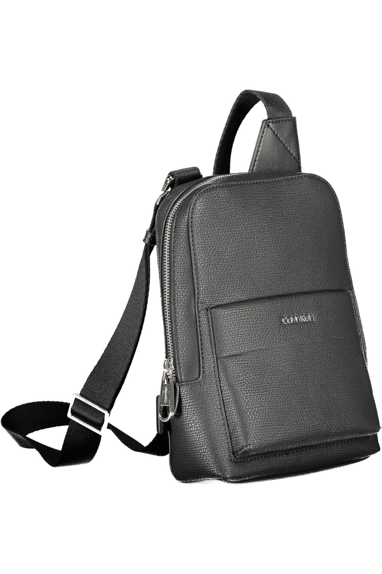 Calvin Klein Black Polyester Men Shoulder Bag - Ora And Co.