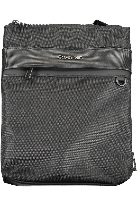 Calvin Klein Black Polyester Men Shoulder Bag - Ora And Co.