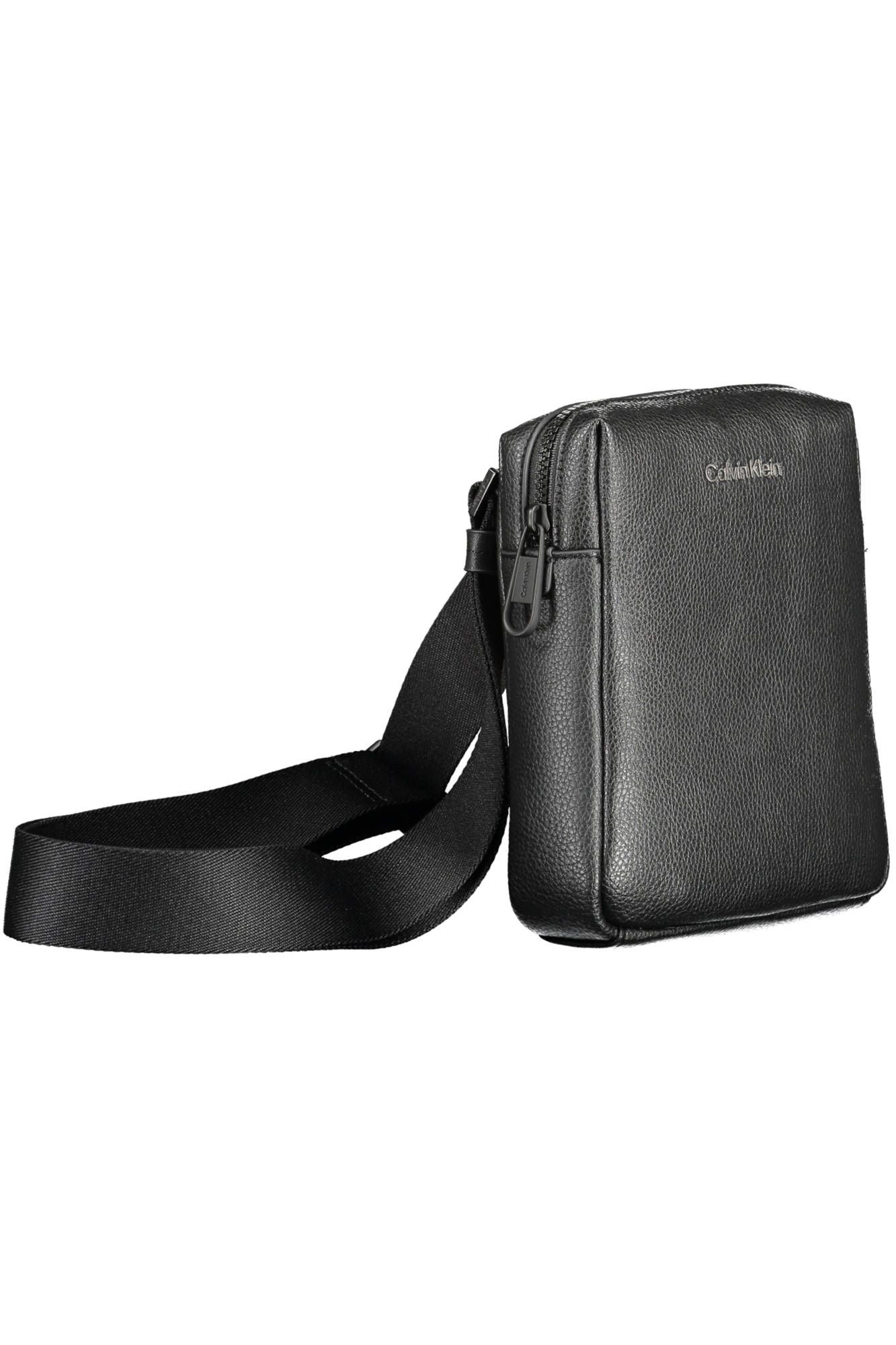 Calvin Klein Black Polyester Men Shoulder Bag - Ora And Co.