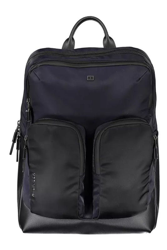 Tommy Hilfiger Blue Polyethylene Men Backpack - Ora And Co.