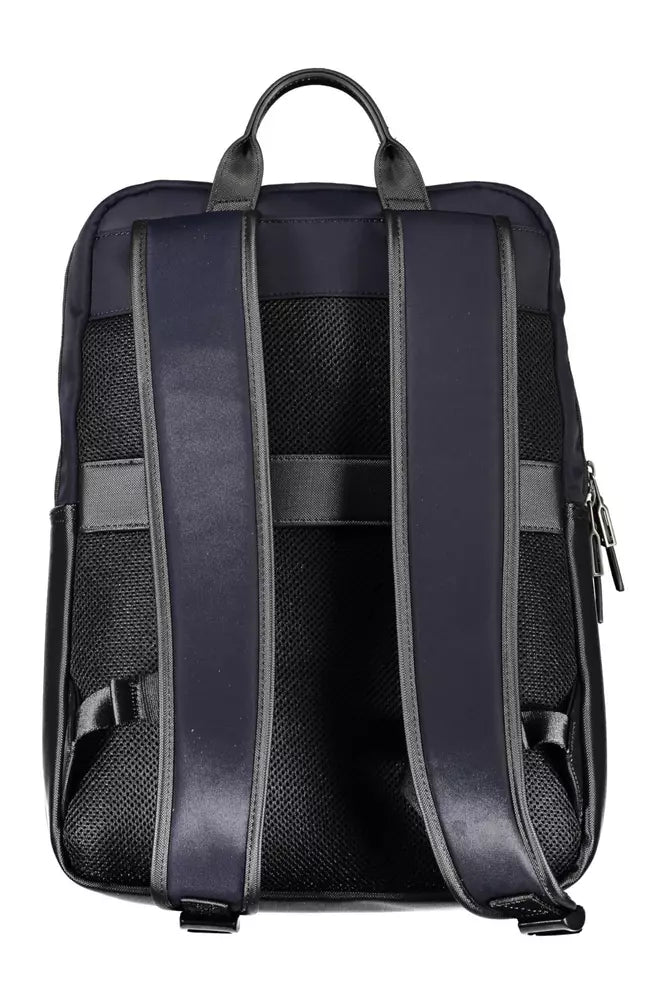 Tommy Hilfiger Blue Polyethylene Men Backpack - Ora And Co.