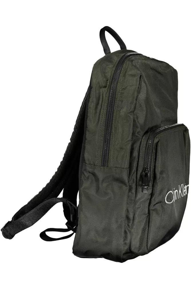 Calvin Klein Green Polyester Men Backpack - Ora And Co.