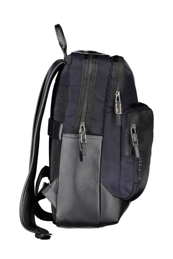 Tommy Hilfiger Blue Polyethylene Men Backpack - Ora And Co.